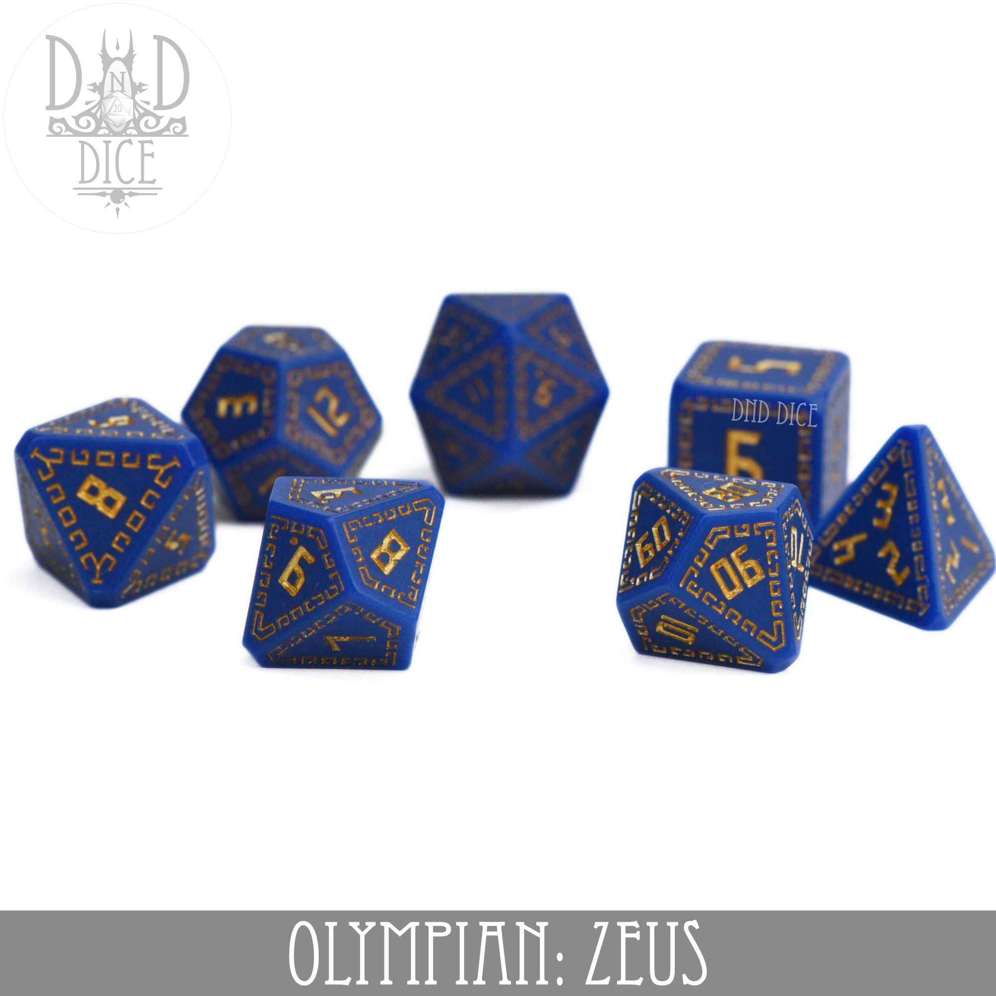 Olympian: Zeus Dice Set