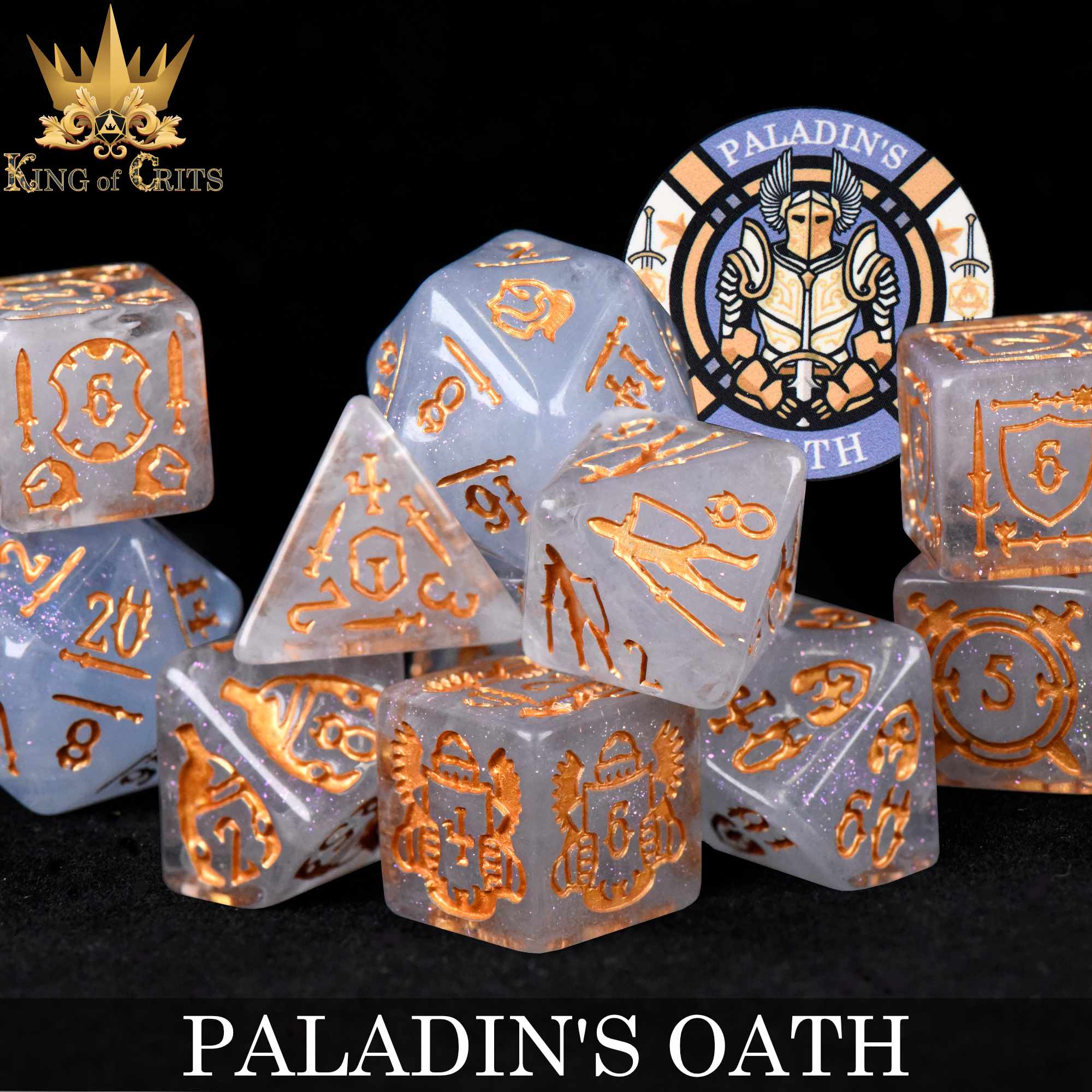 Paladin's Oath 11 Dice Set