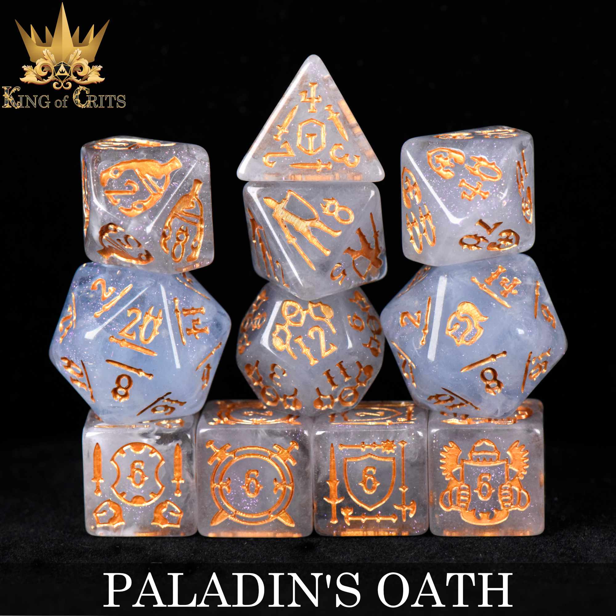 Paladin's Oath 11 Dice Set