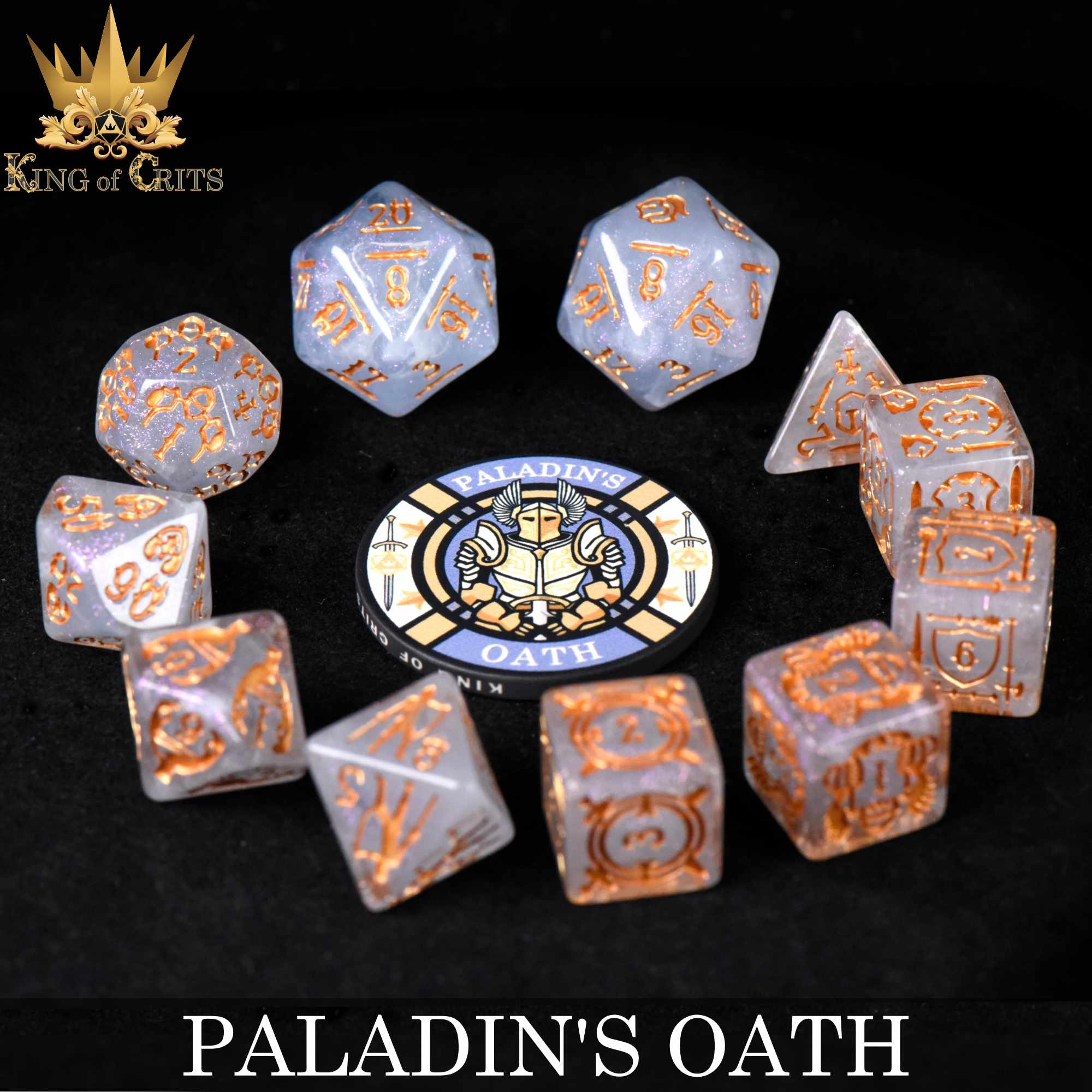 Paladin's Oath 11 Dice Set