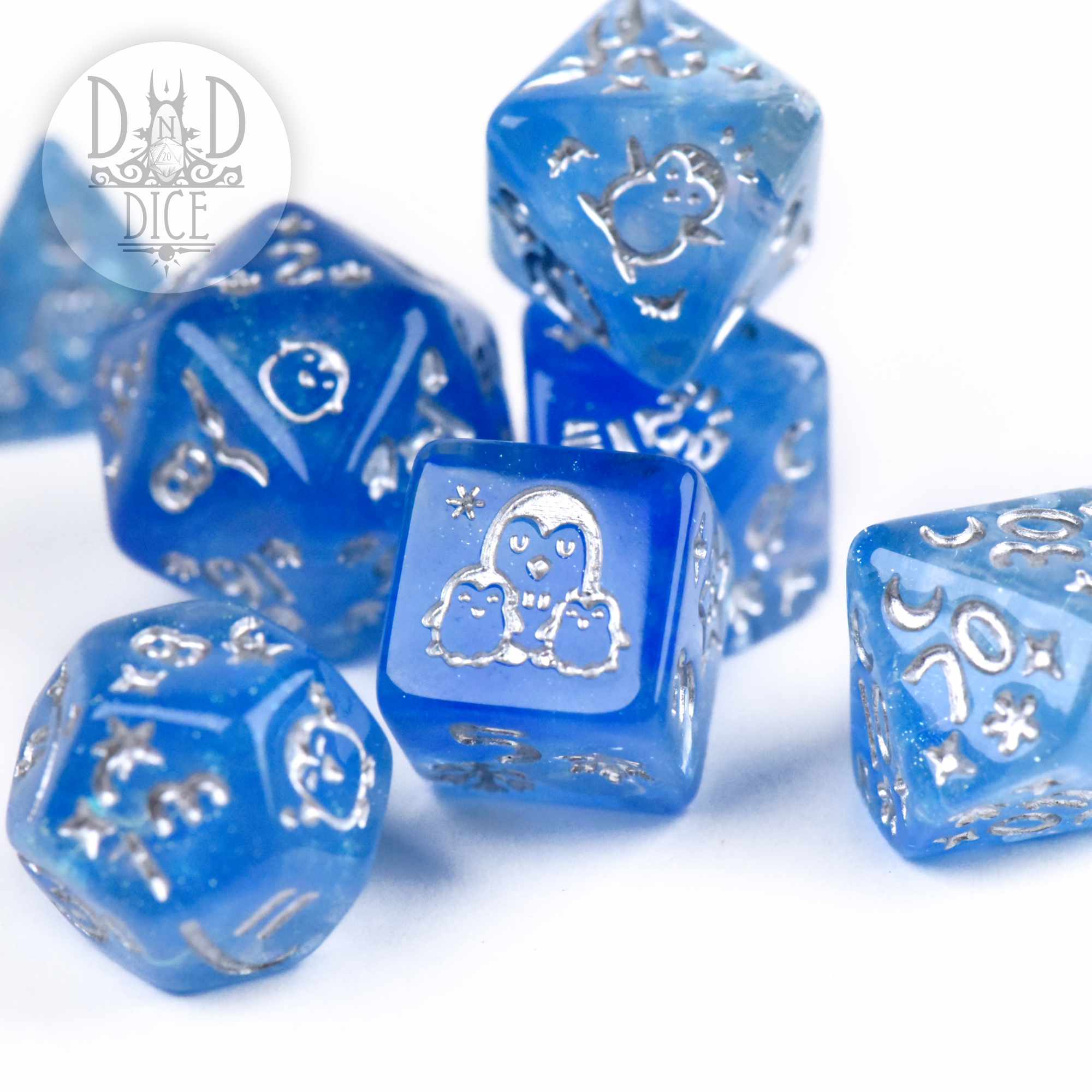 Penguin Ice Rink Dice Set