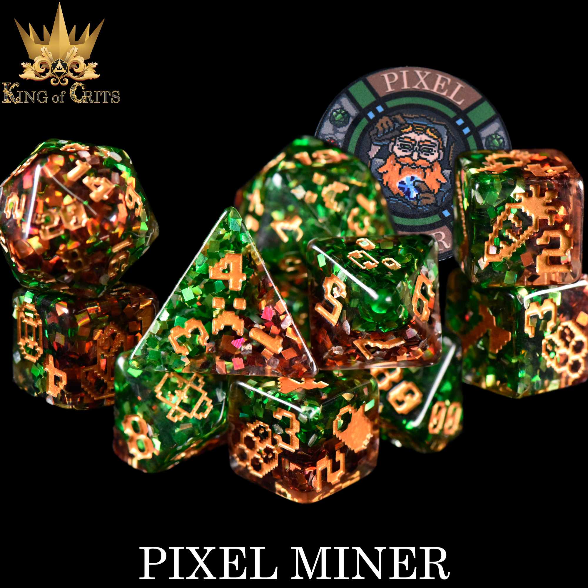 Pixel Miner 11 Dice Set