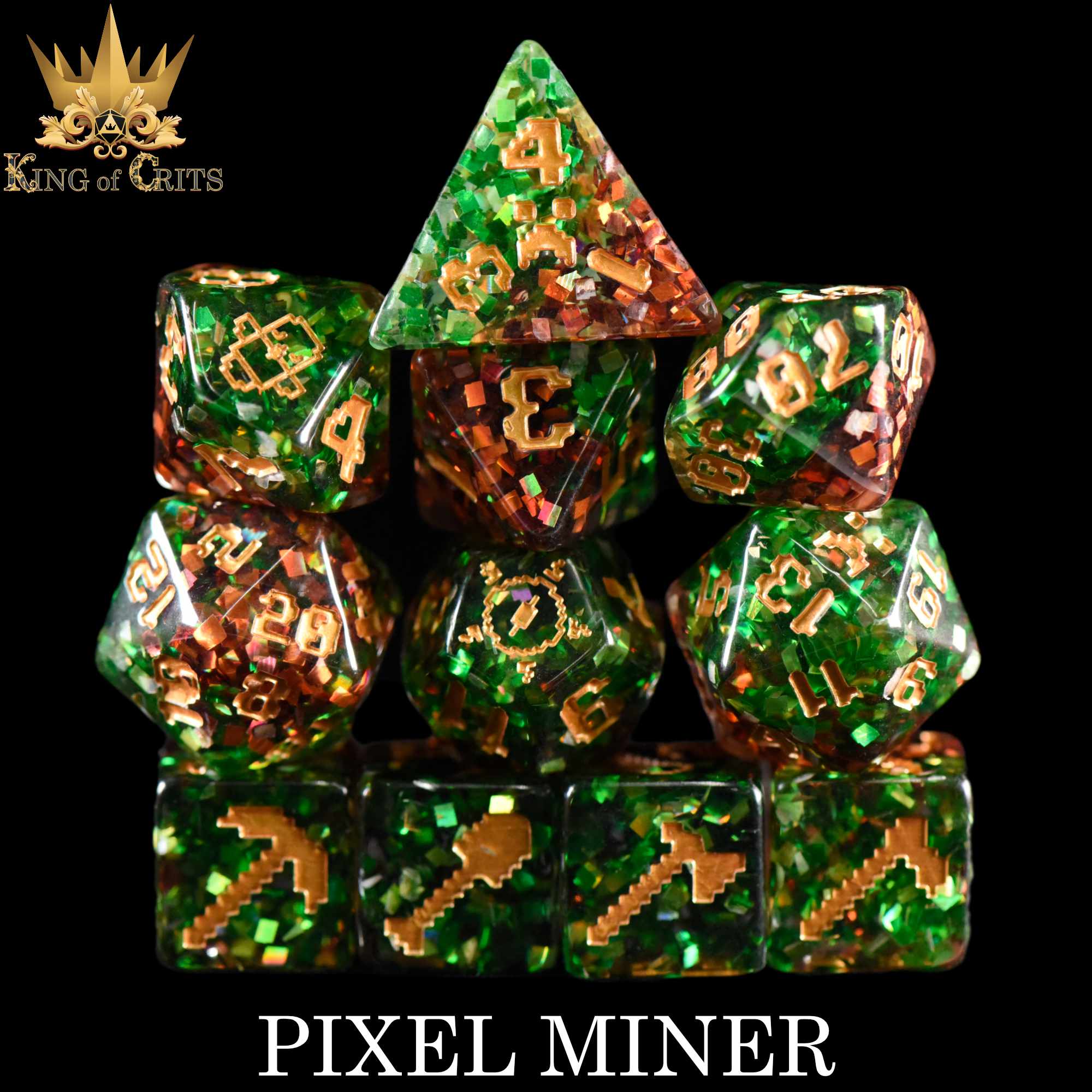 Pixel Miner 11 Dice Set