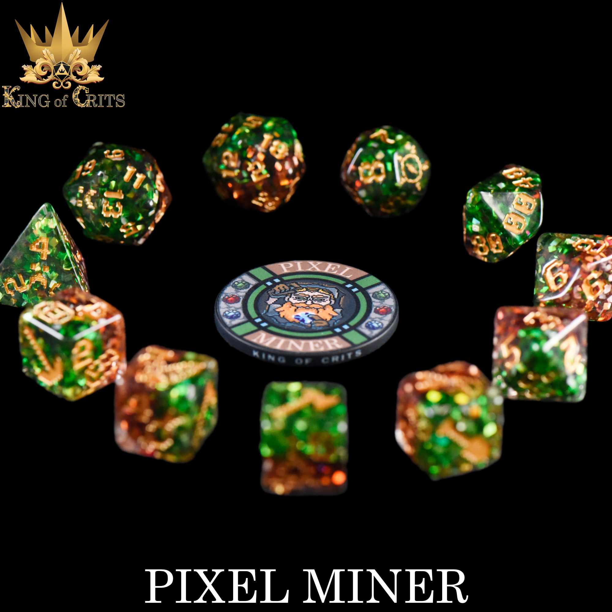 Pixel Miner 11 Dice Set