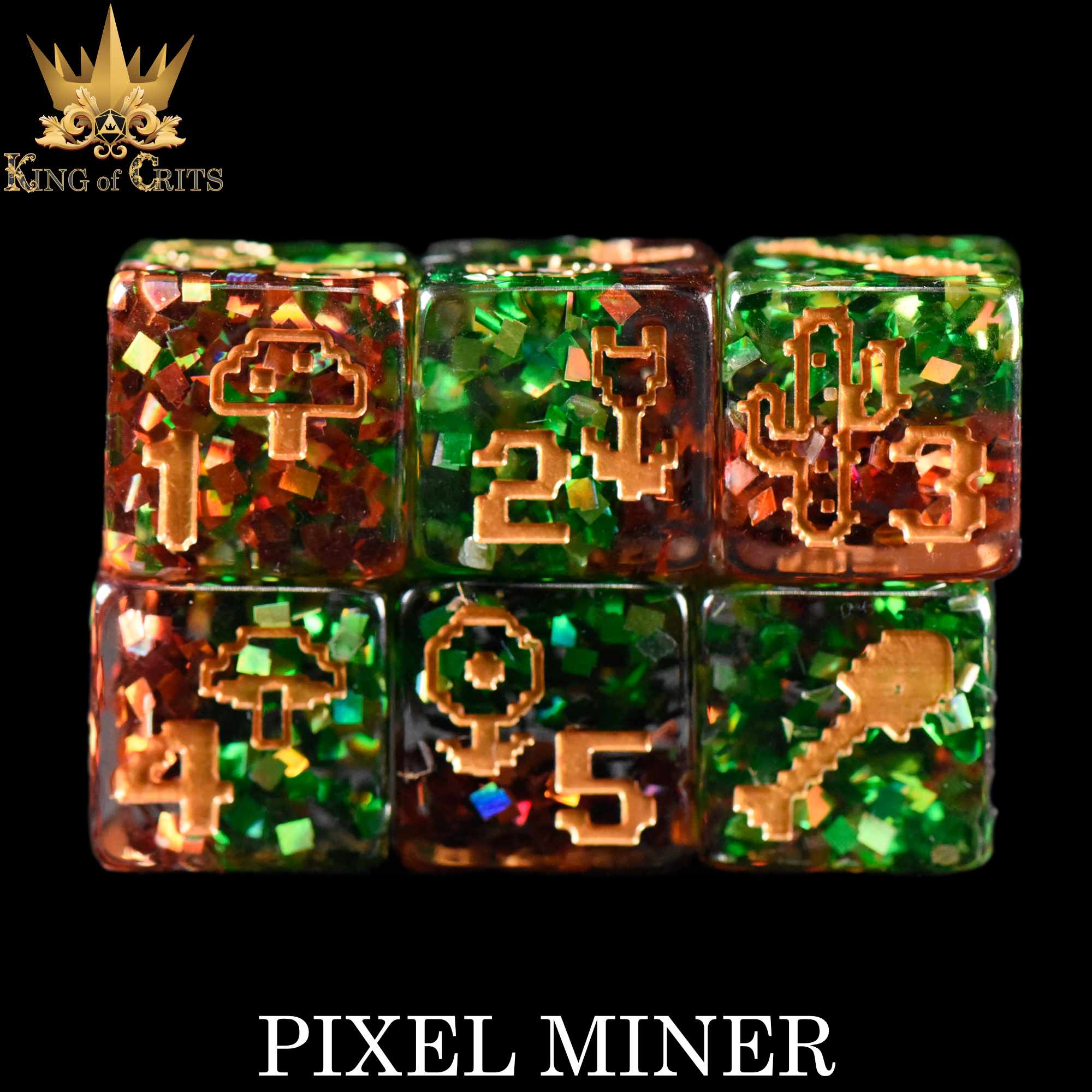 Pixel Miner 11 Dice Set