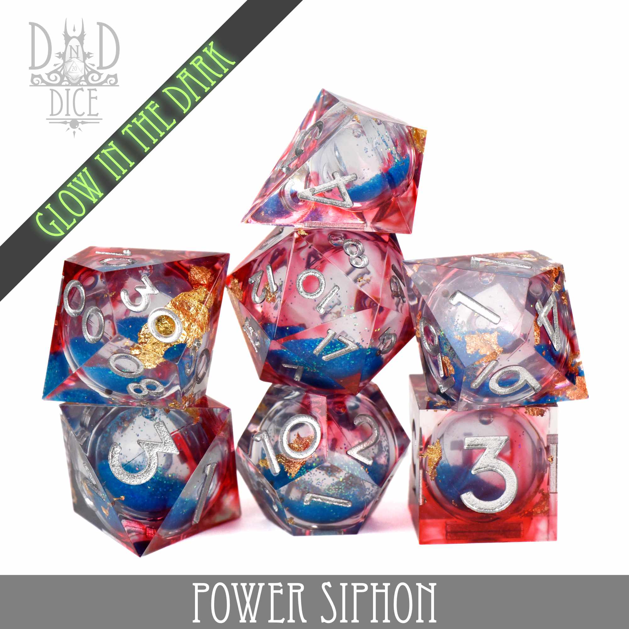 Power Siphon Handmade Dice Set