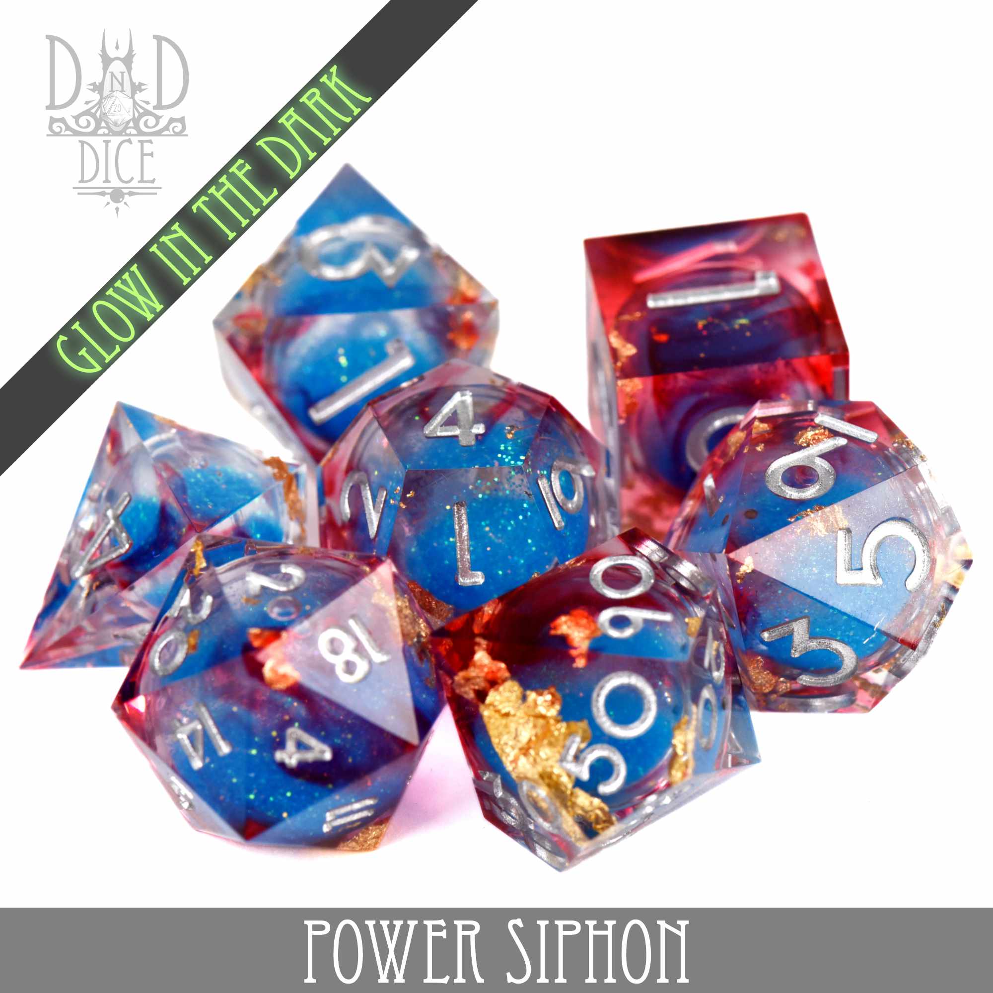 Power Siphon Handmade Dice Set