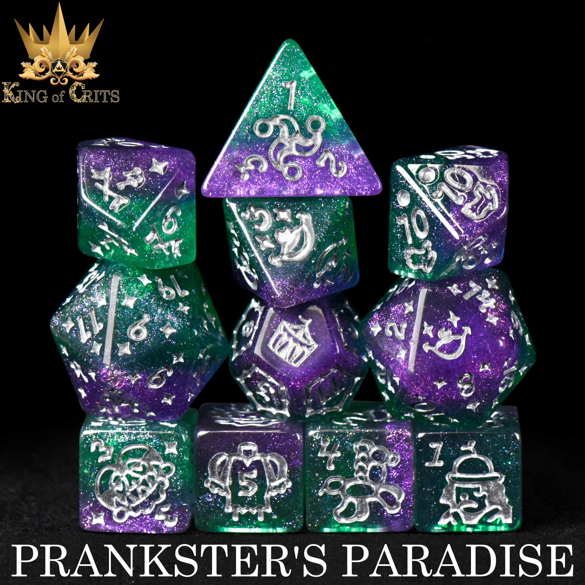 Prankster's Paradise 11 Dice Set