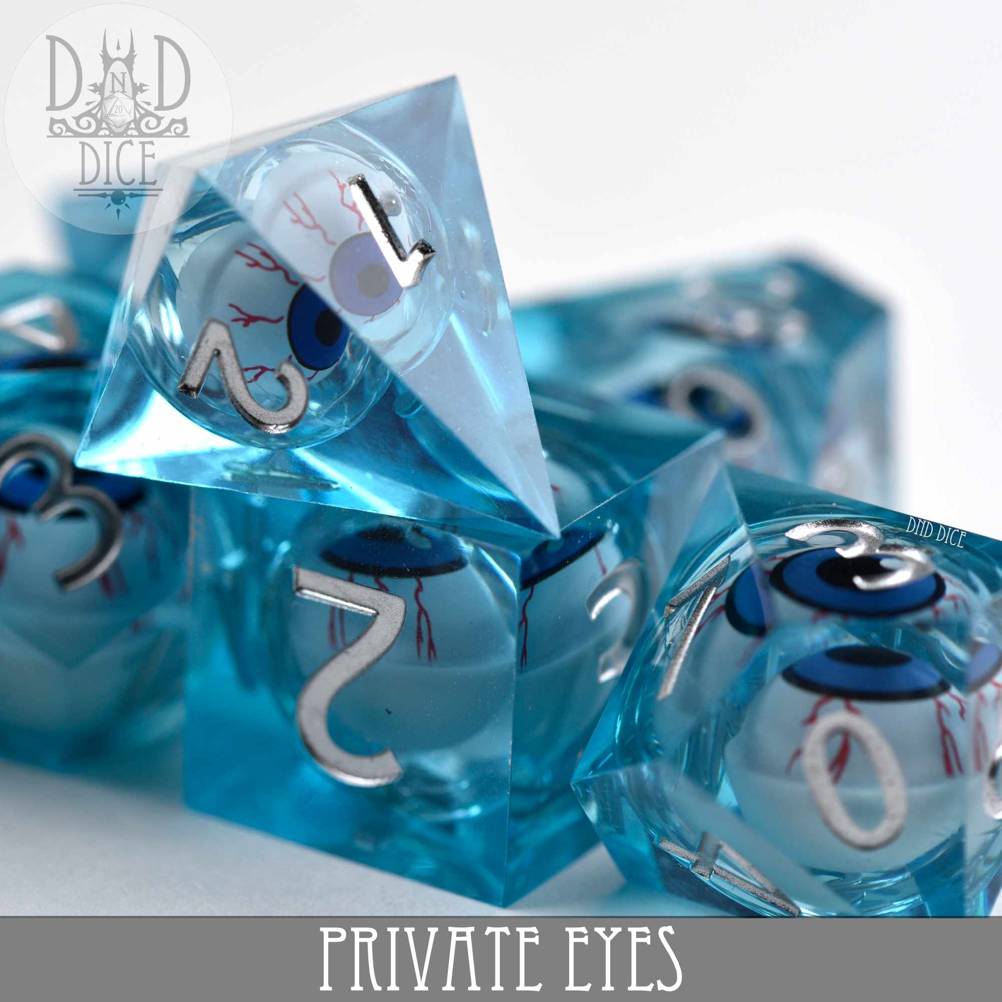 Private Eyes Liquid Core Dice Set