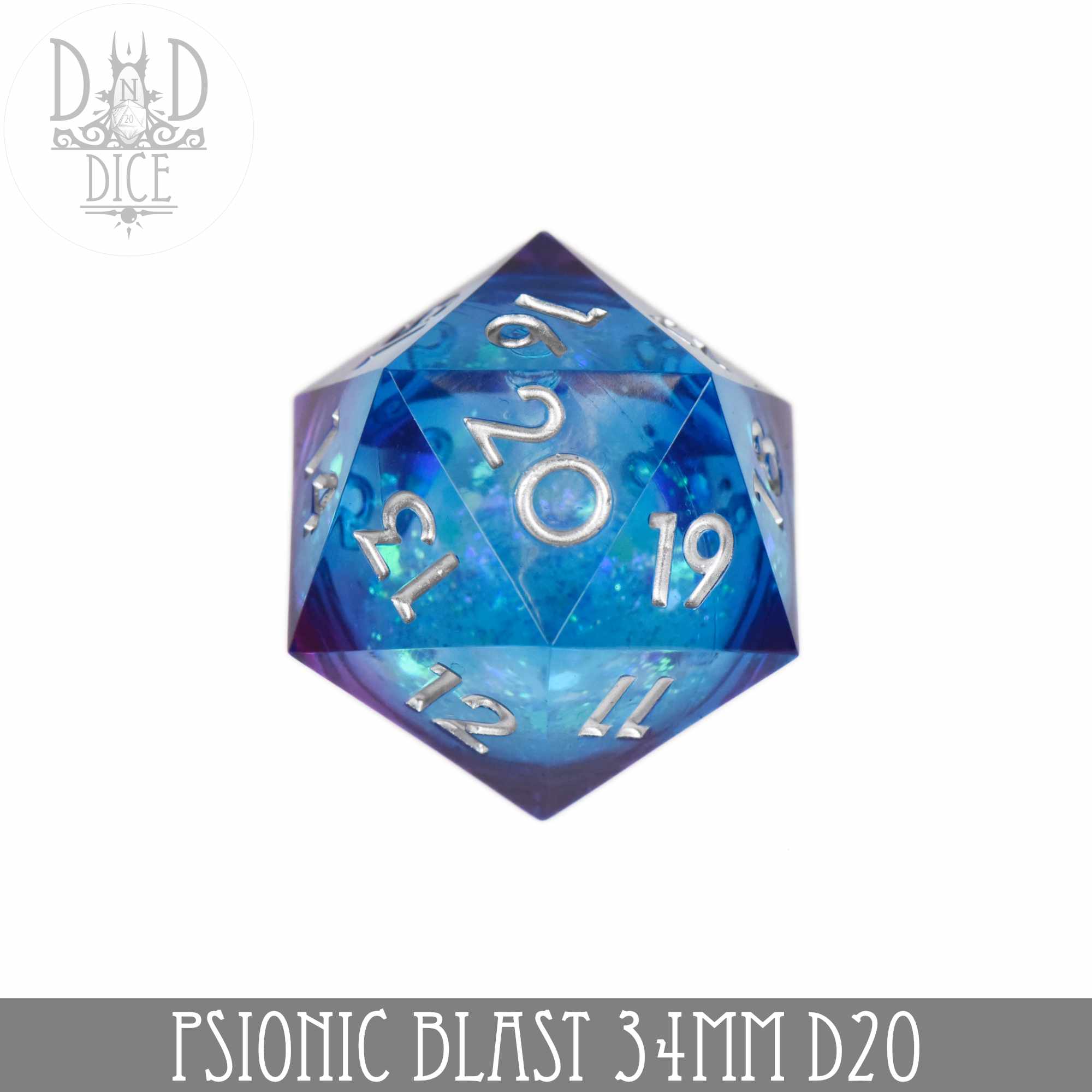 Psionic Blast Countdown 34mm D20 (Liquid Core)