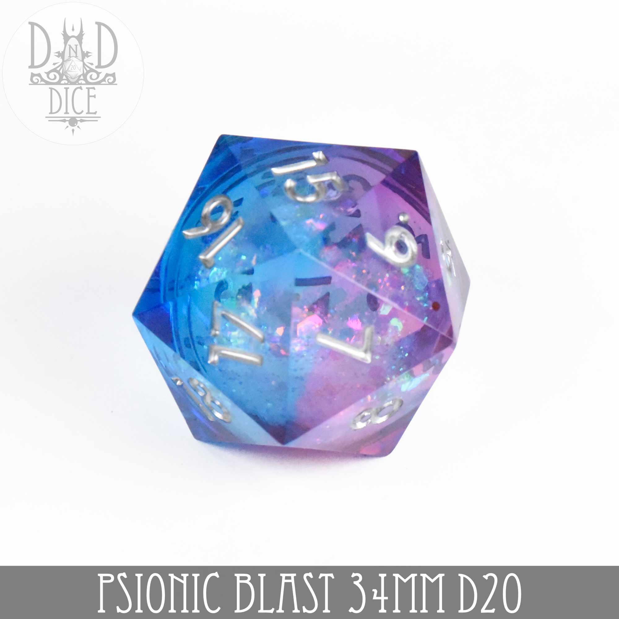 Psionic Blast Countdown 34mm D20 (Liquid Core)