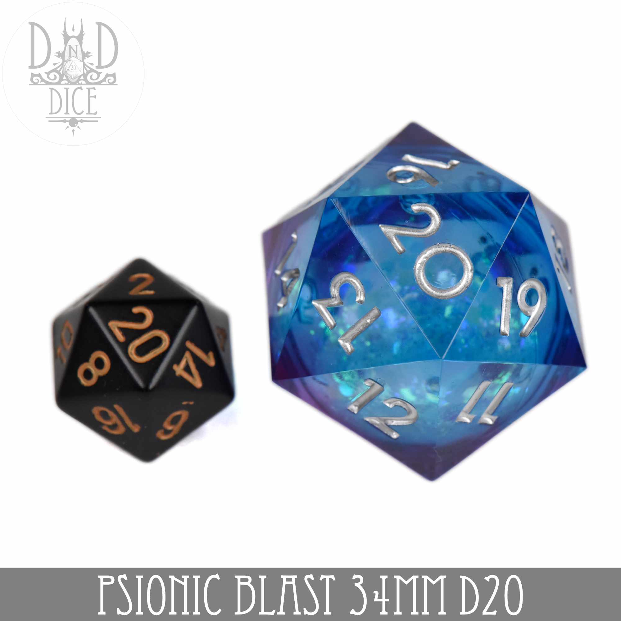 Psionic Blast Countdown 34mm D20 (Liquid Core)