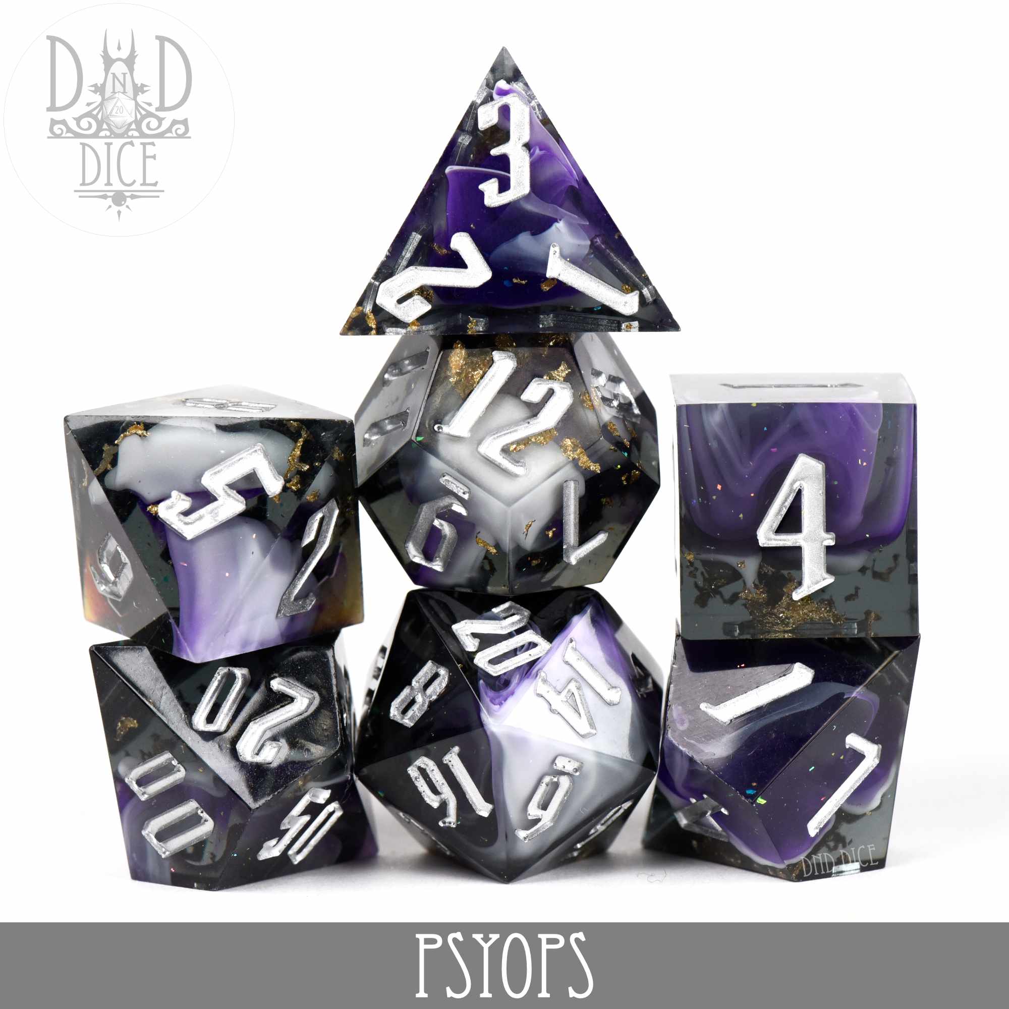 Psyops Handmade Dice Set