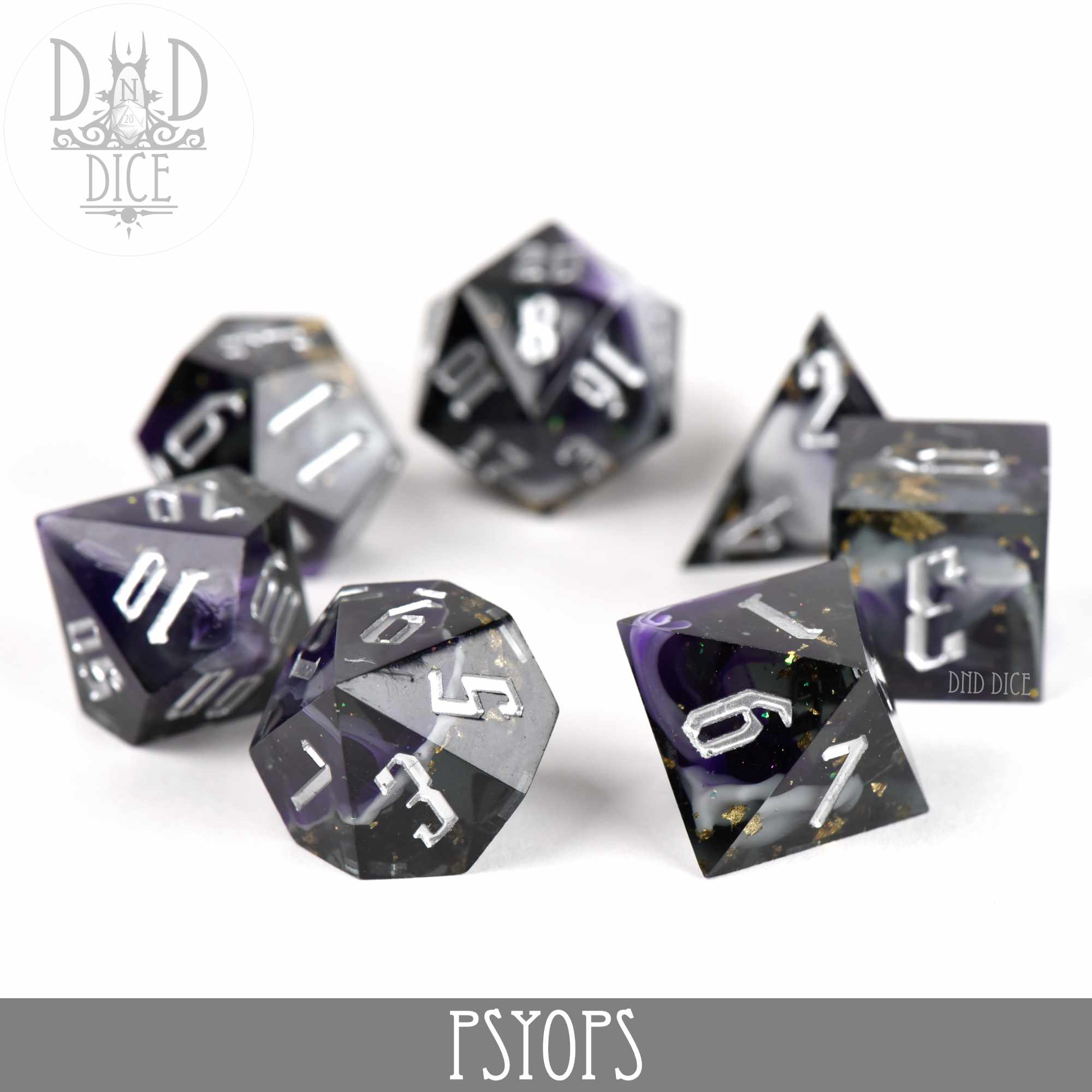 Psyops Handmade Dice Set