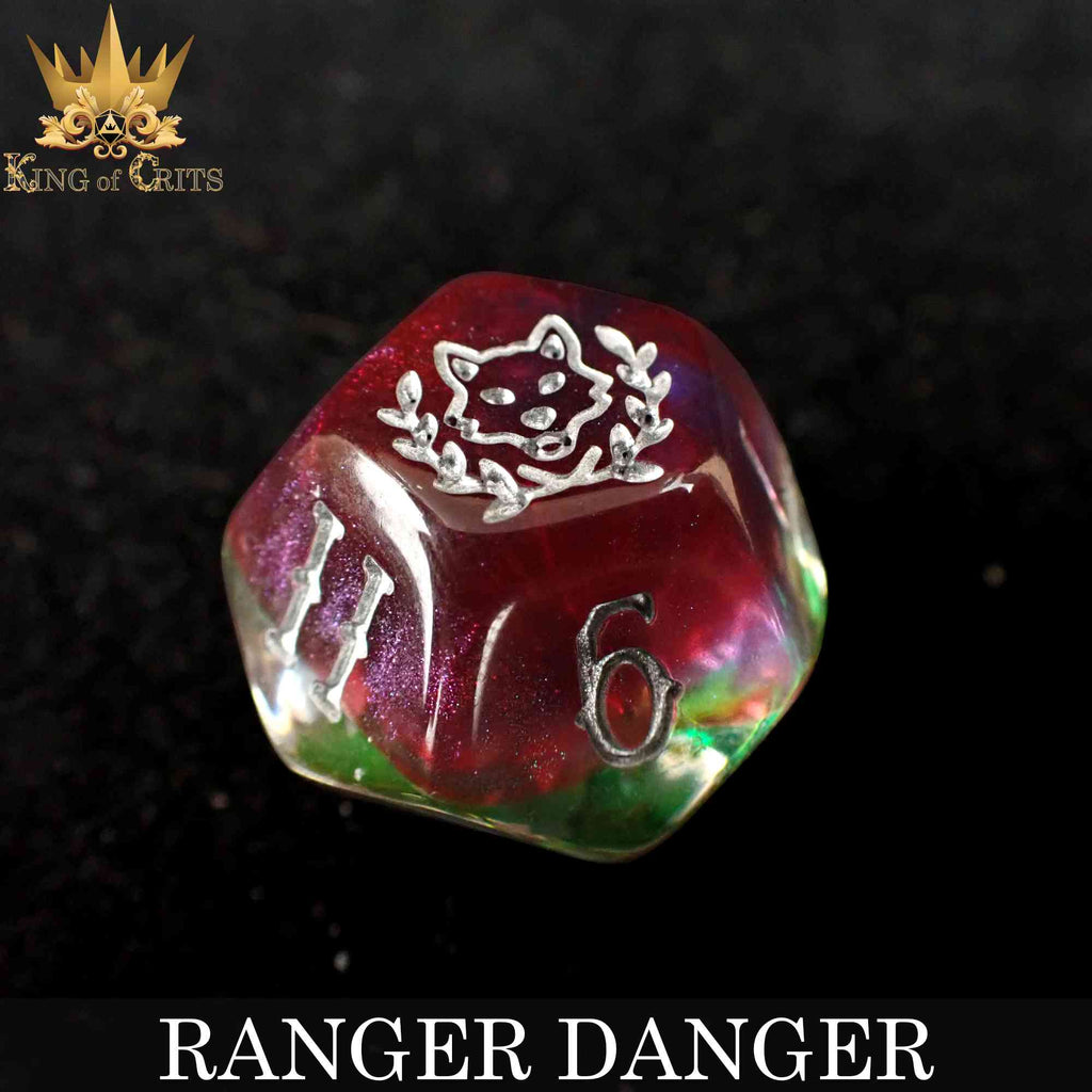Melee Ranger Dice Set Ranger Danger 11 Dice Set