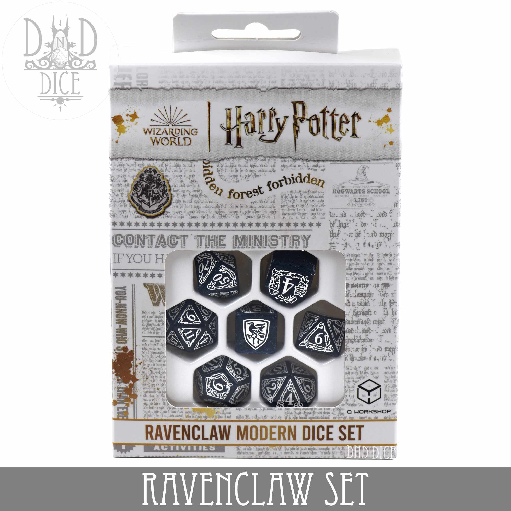 Harry Potter - Ravenclaw Dice Set