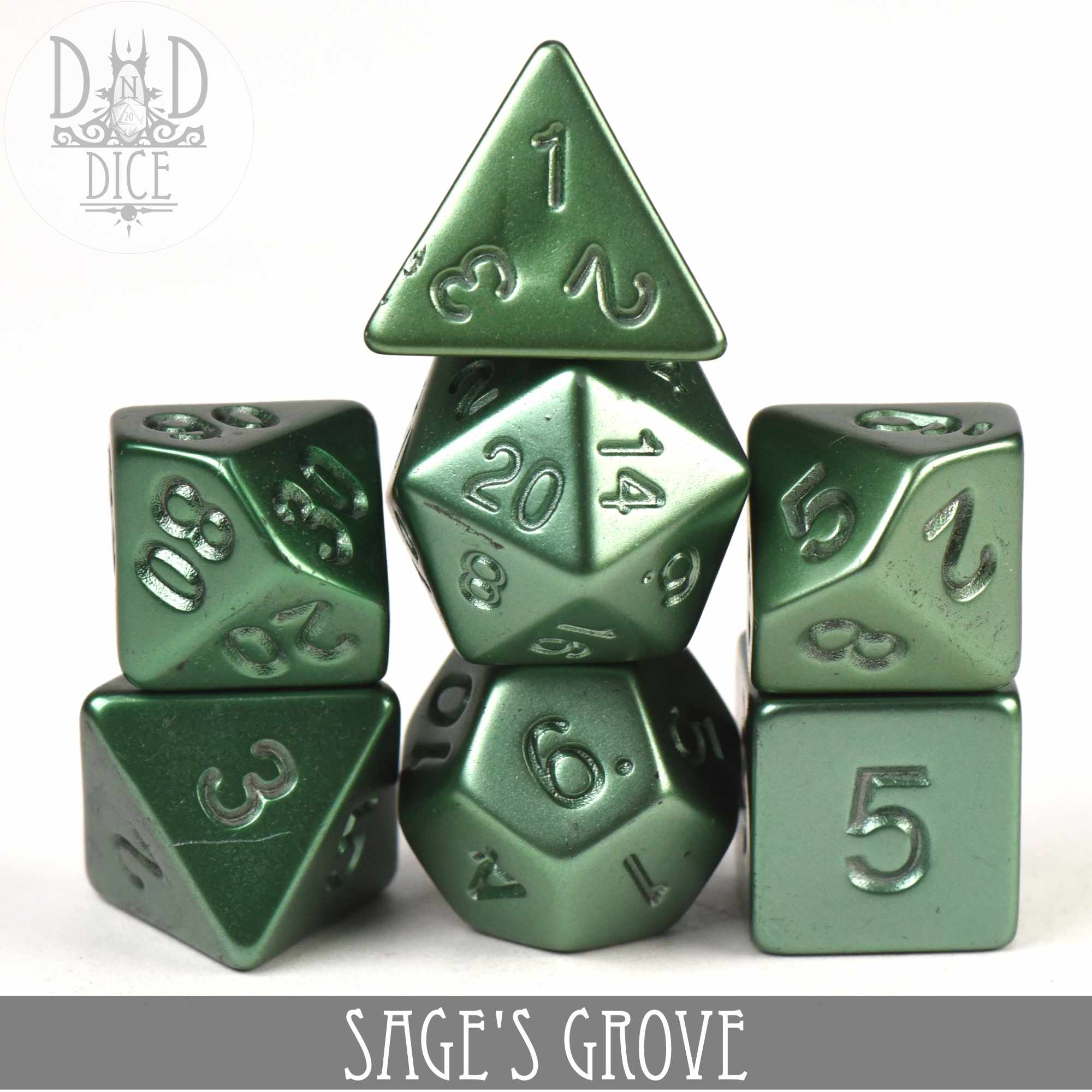 Sage's Grove Dice Set