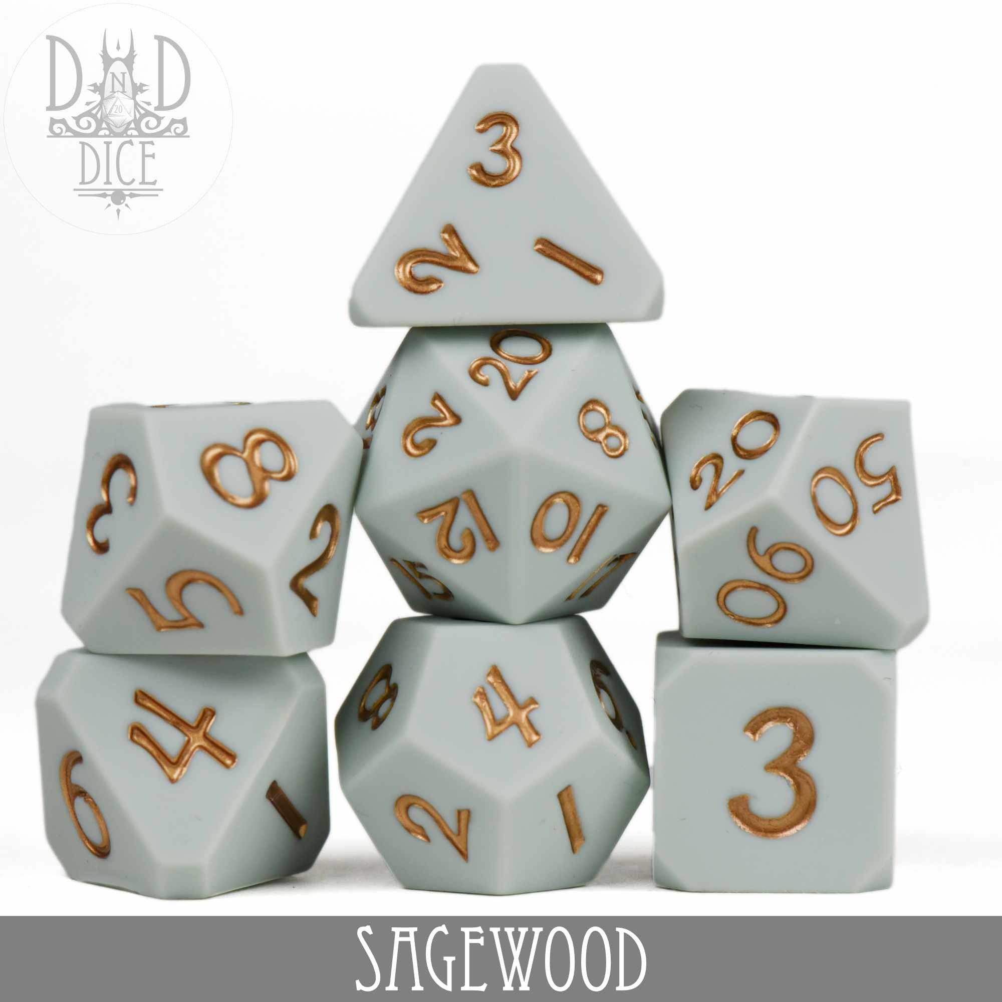 Sagewood Silicone Dice Set