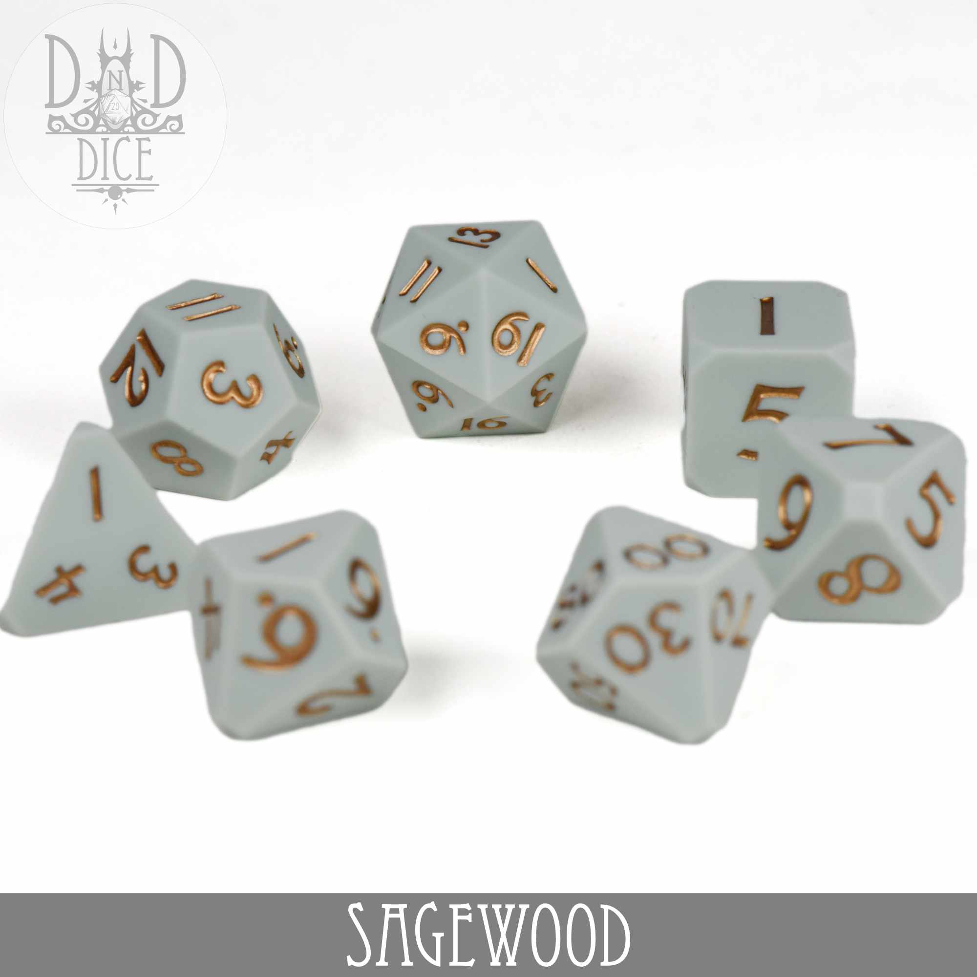 Sagewood Silicone Dice Set