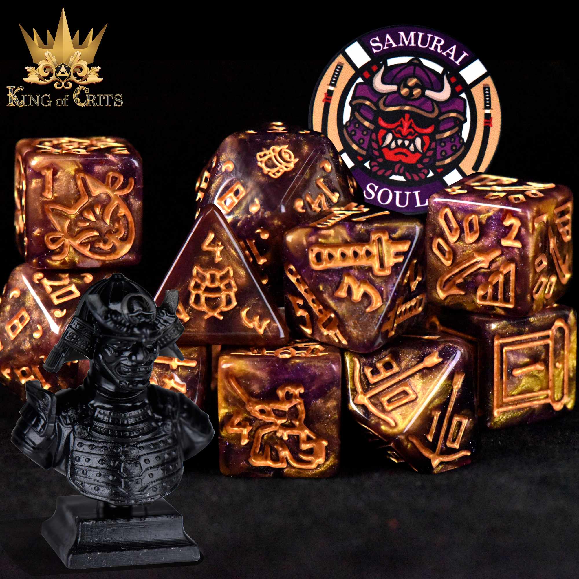 Samurai Soul 11 Dice Set