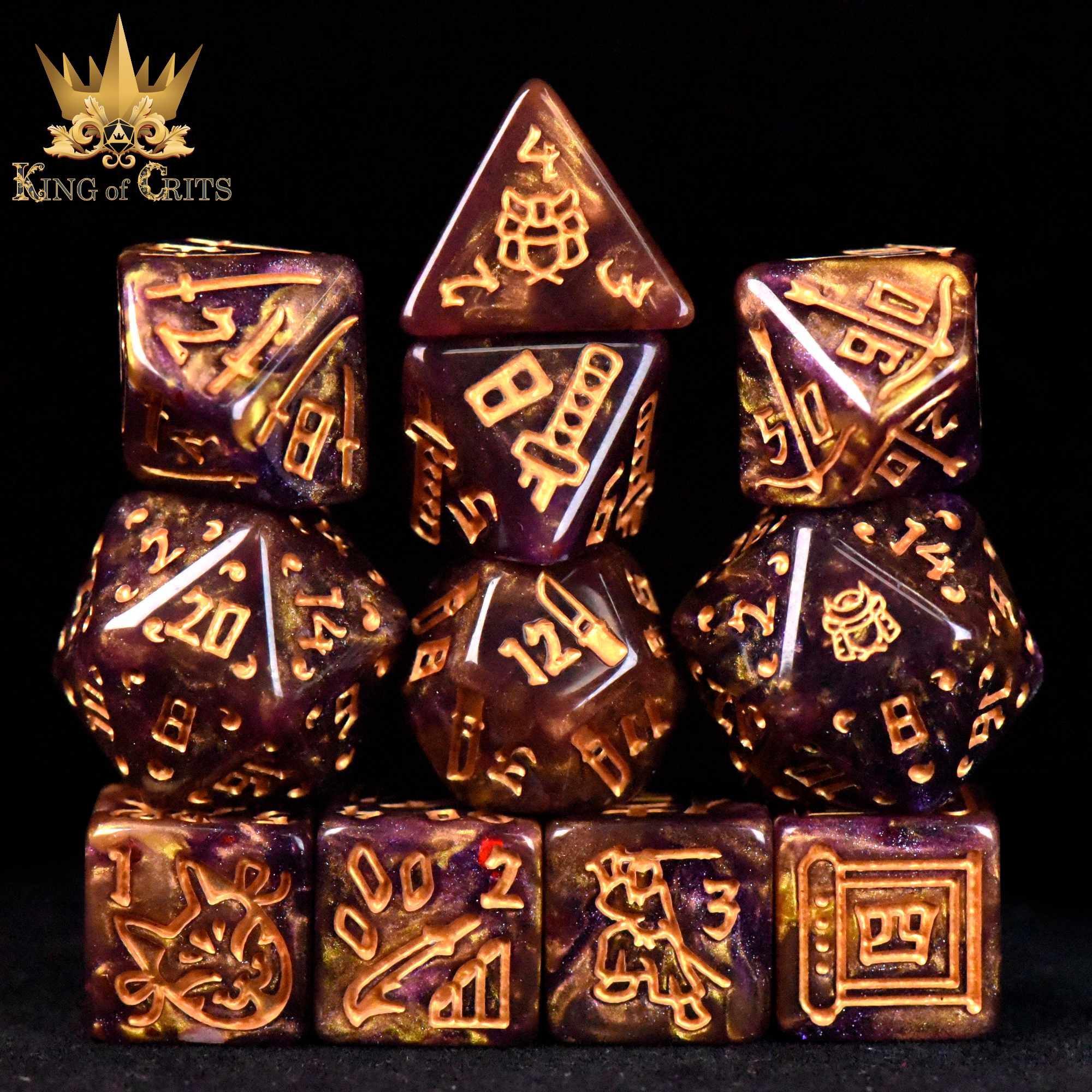 Samurai Soul 11 Dice Set
