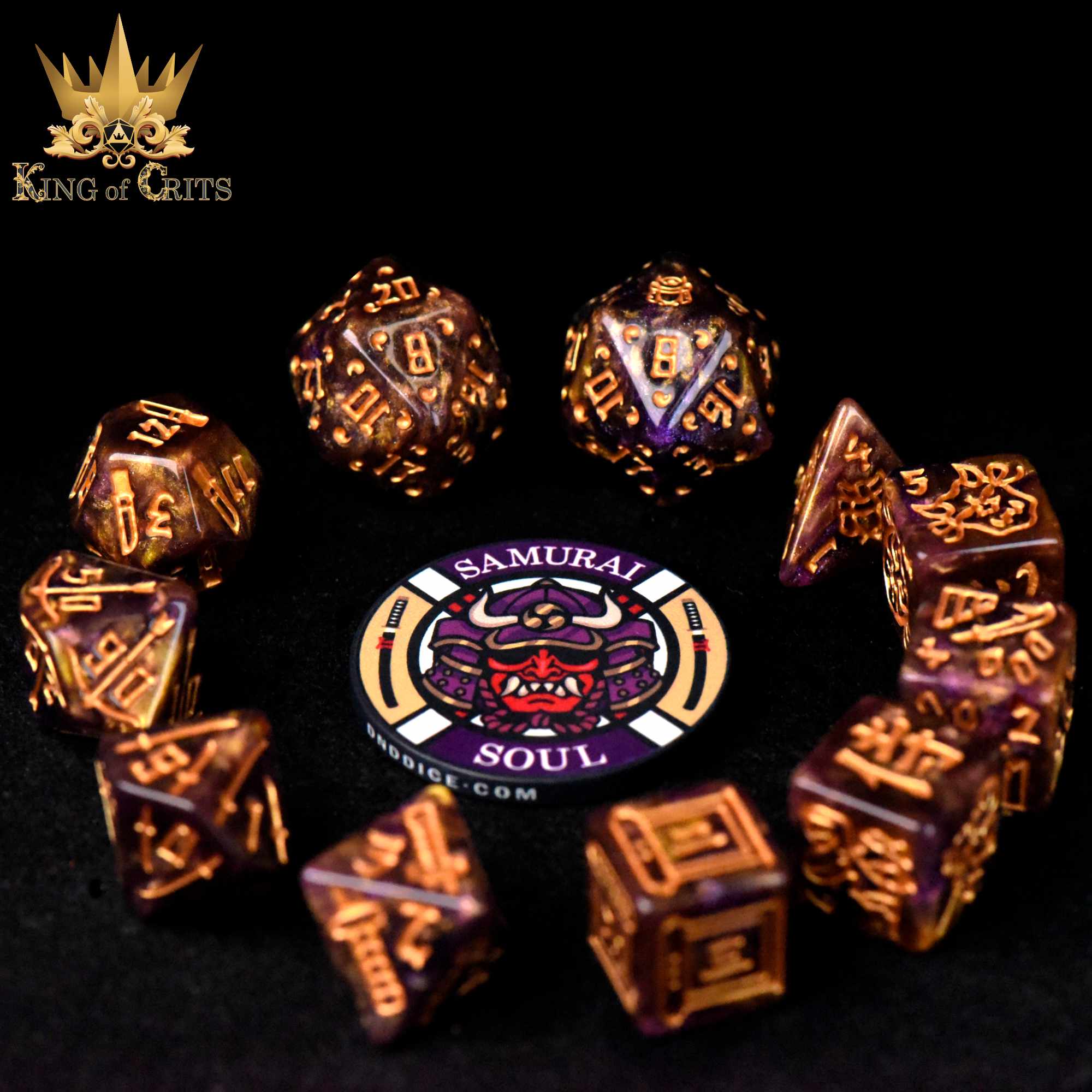 Samurai Soul 11 Dice Set