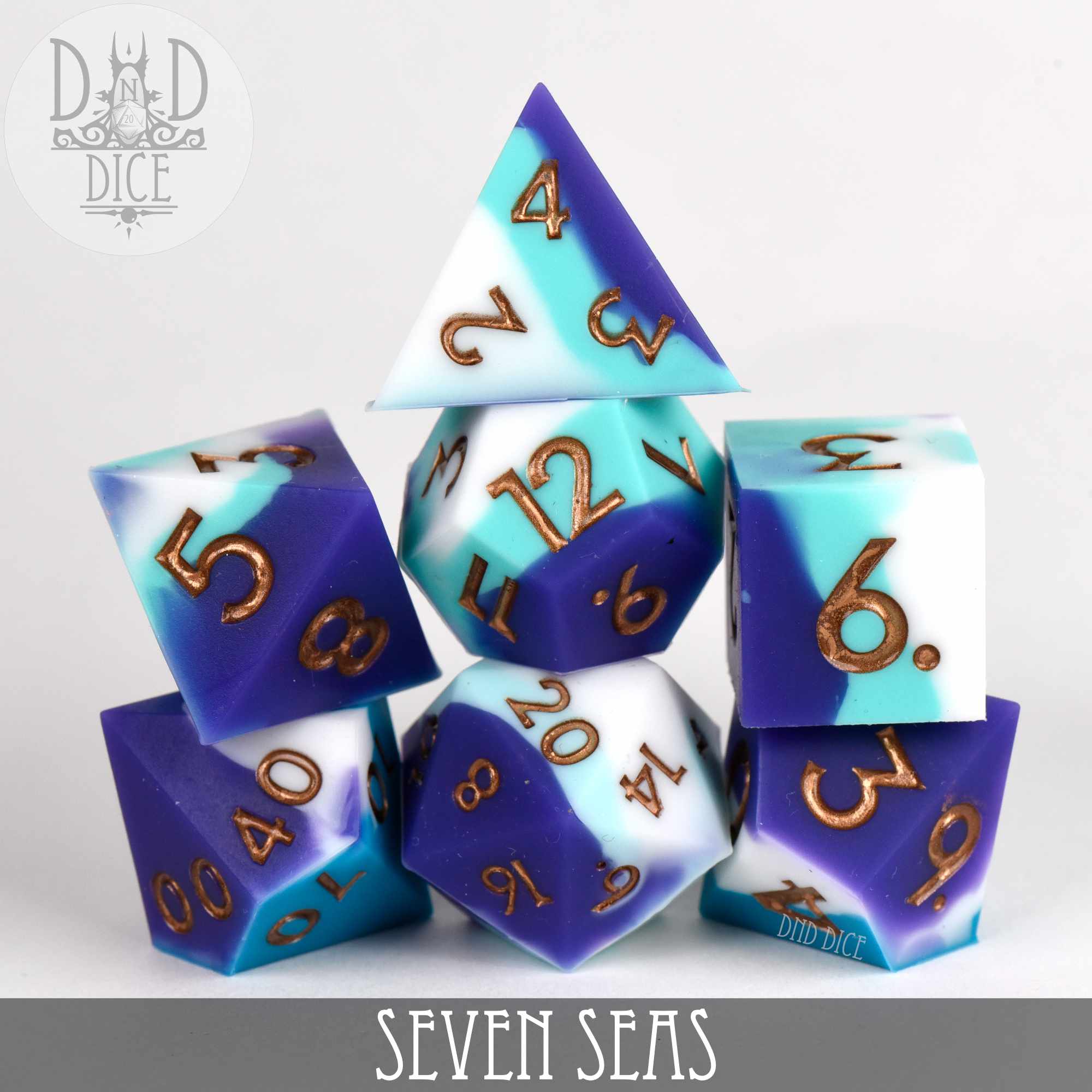 Seven Seas Silicone Dice Set