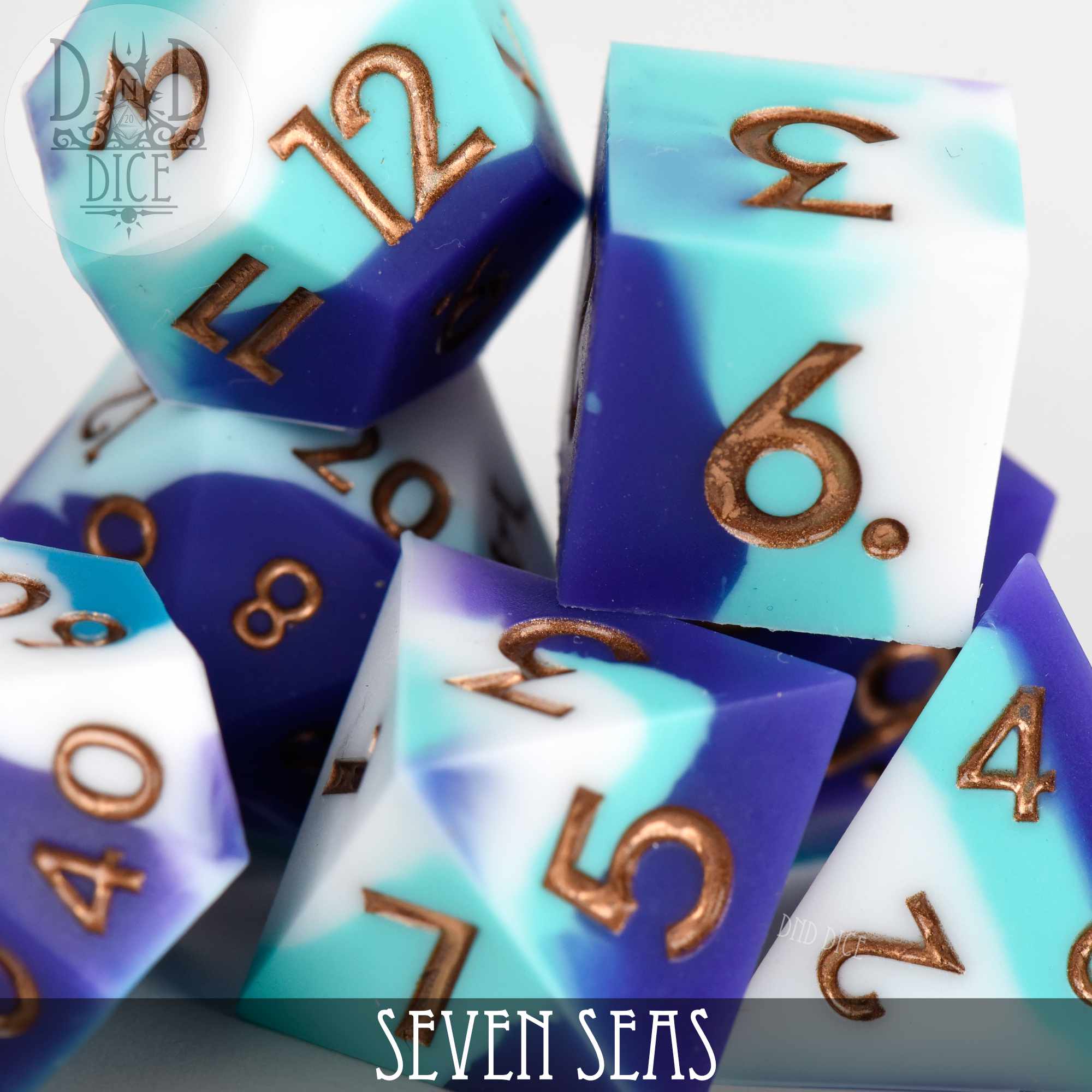 Seven Seas Silicone Dice Set