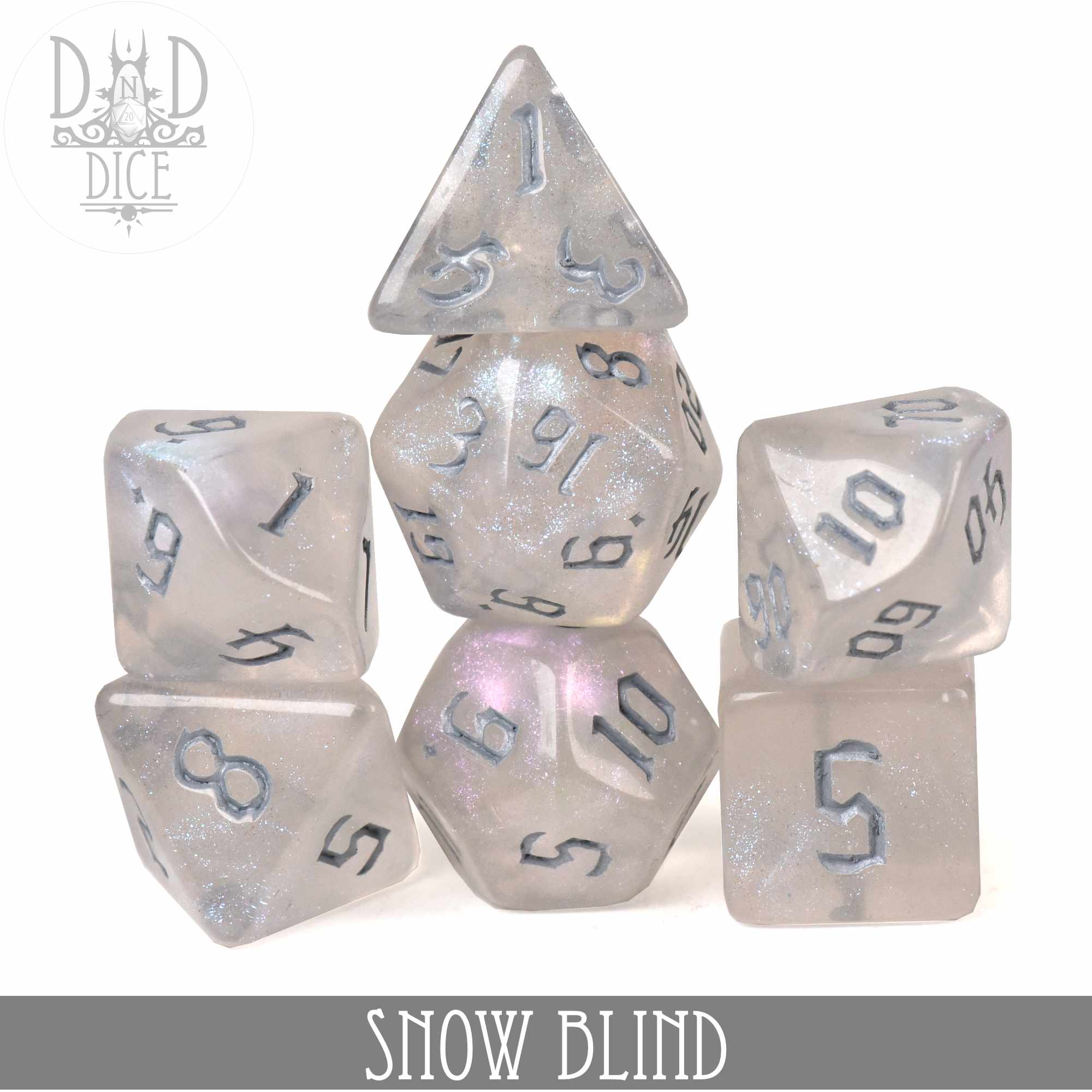 Snow Blind Dice Set