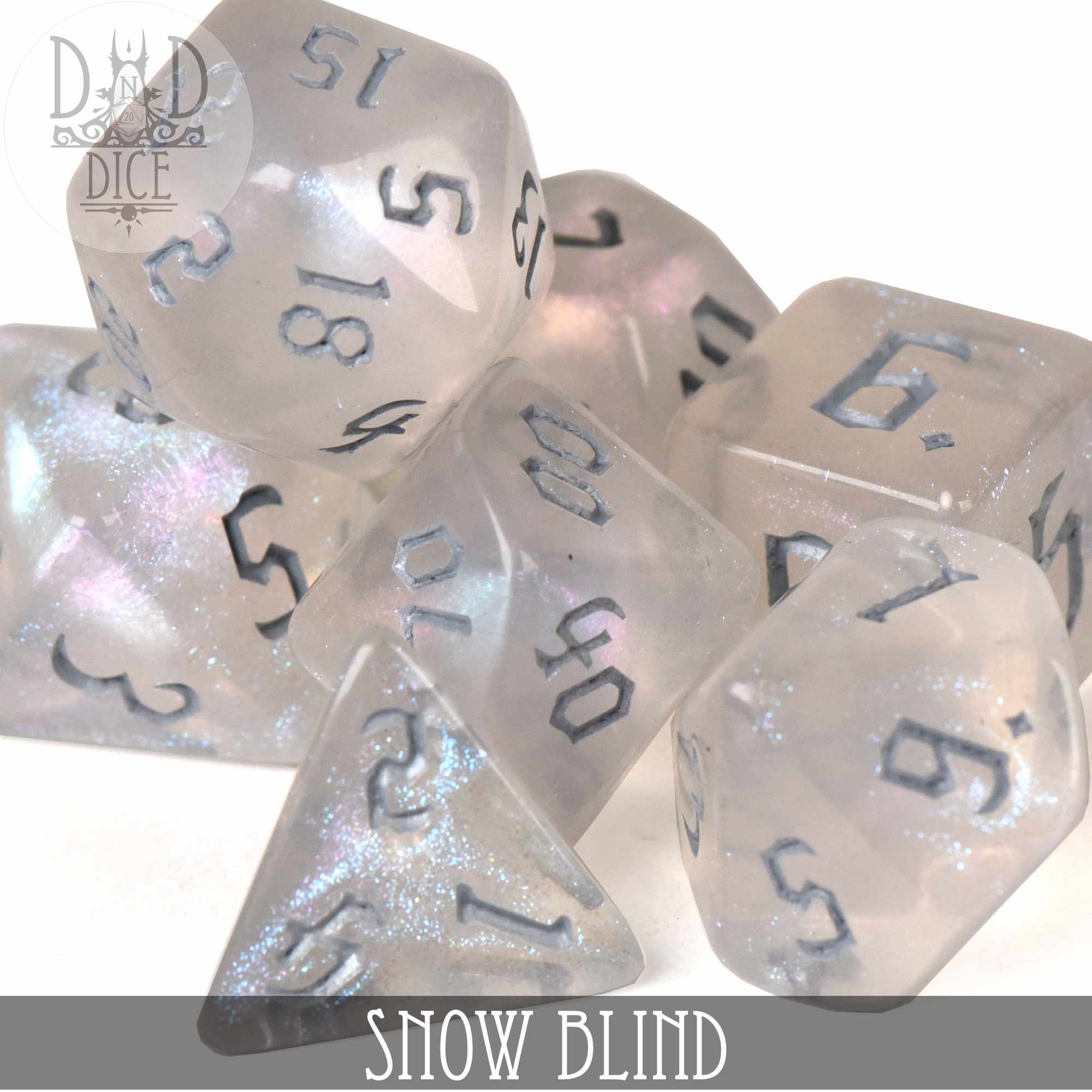 Snow Blind Dice Set