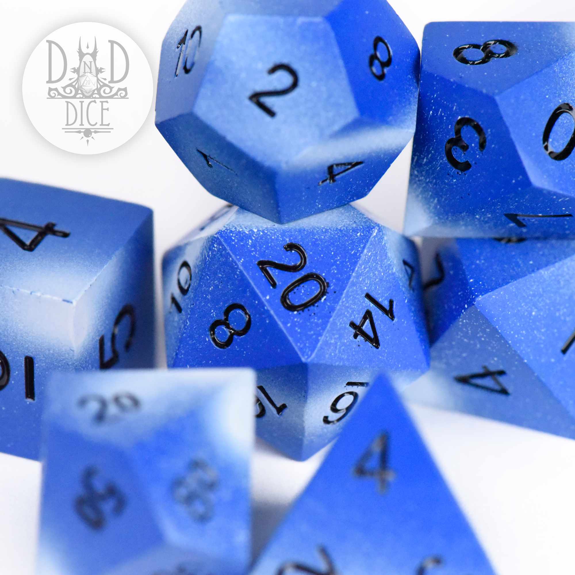 Snow Blower Metal Dice Set