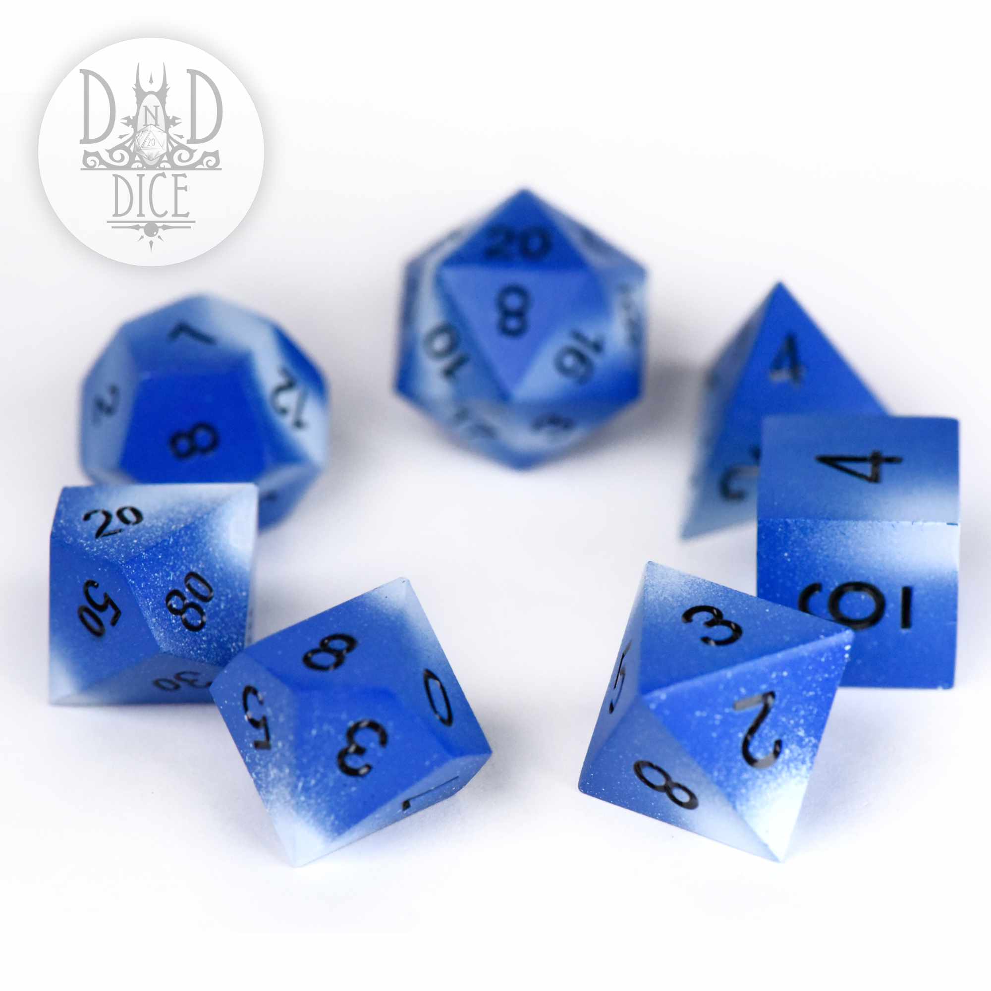 Snow Blower Metal Dice Set