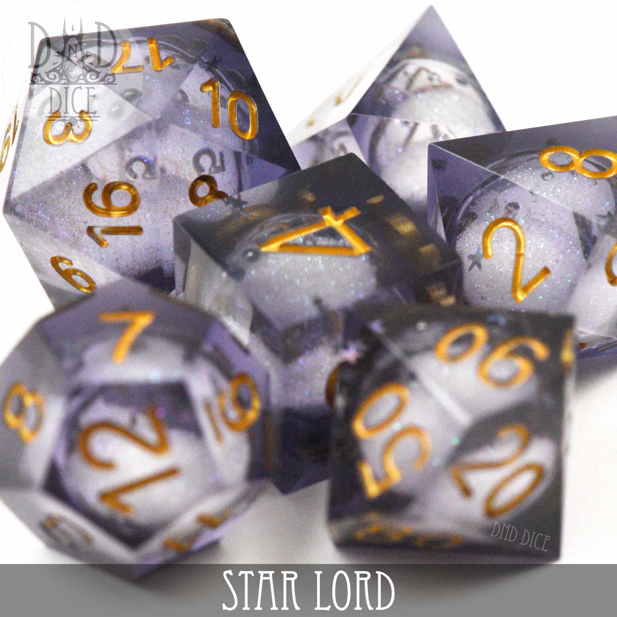 Star Lord Liquid Core Dice Set