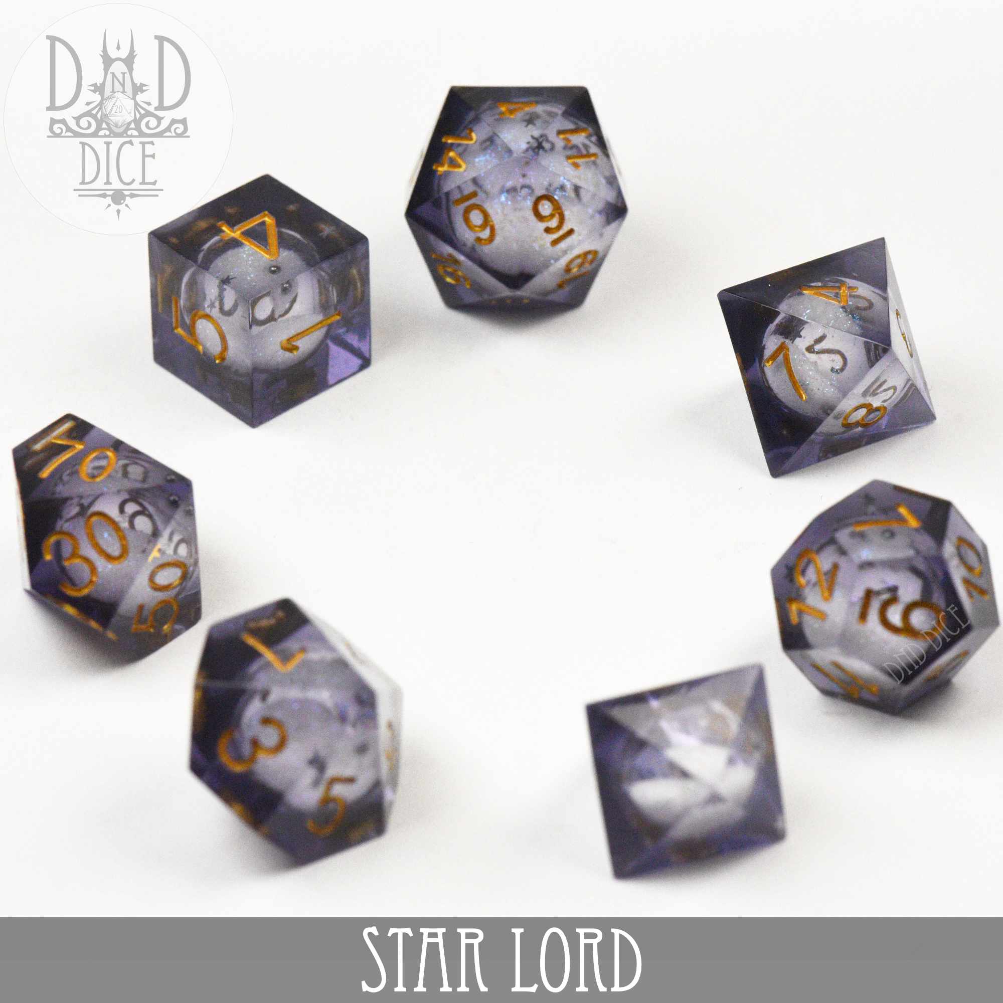 Star Lord Liquid Core Dice Set