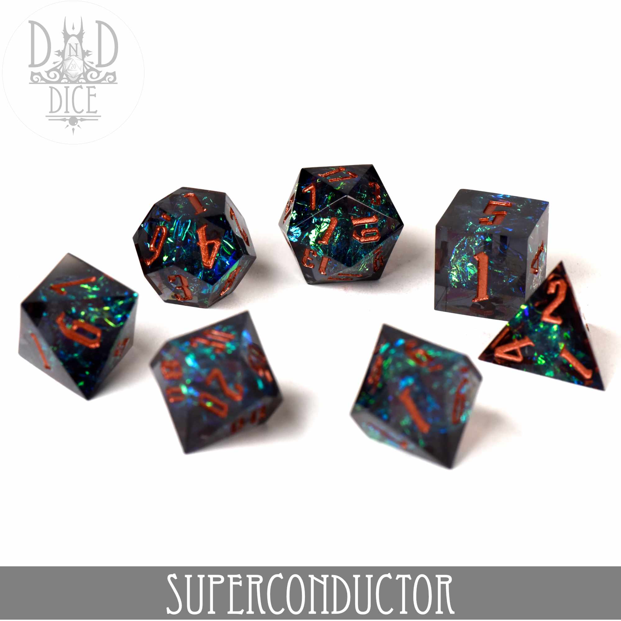 Superconductor Handmade Dice Set