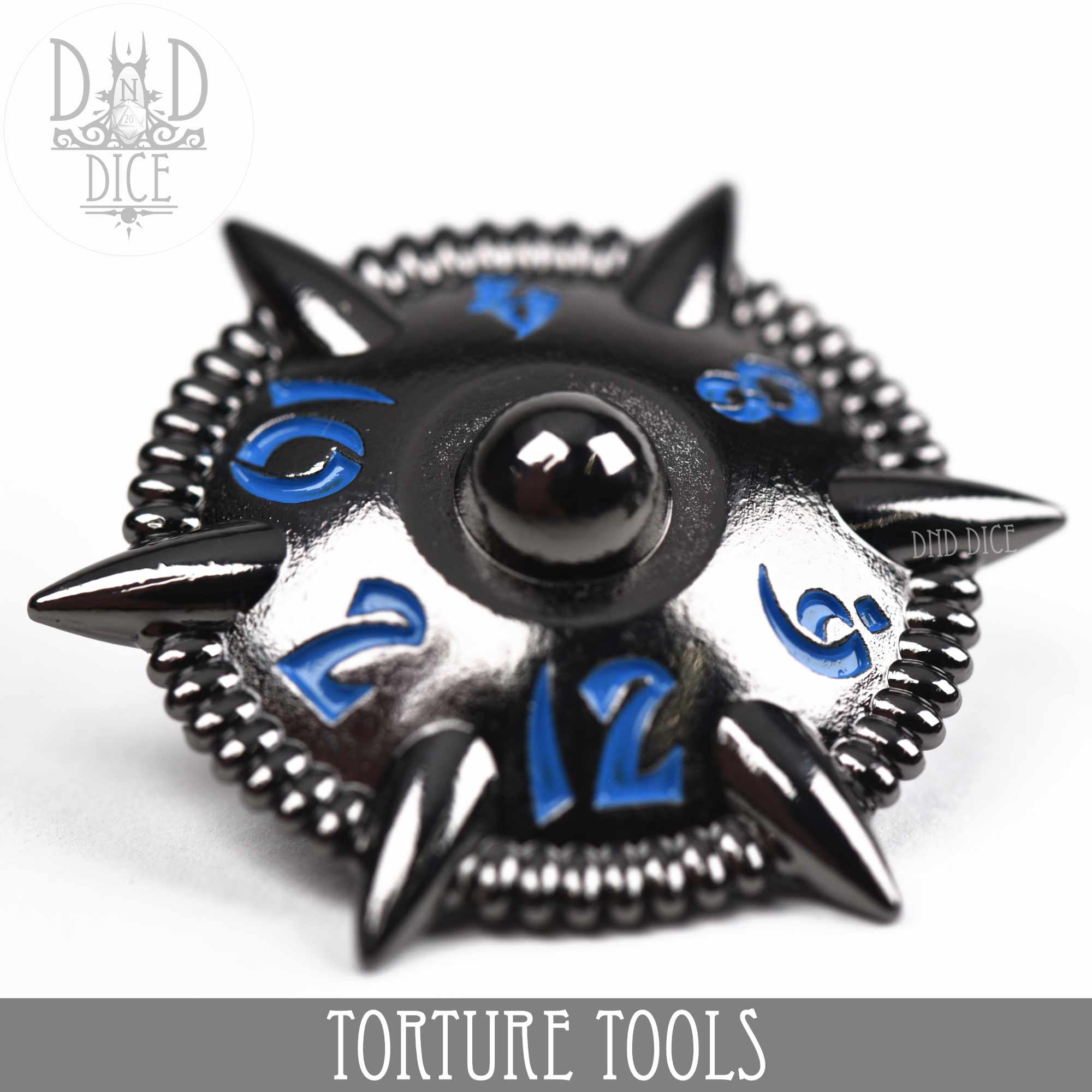 Torture Tools Blue - Metal Dice Set