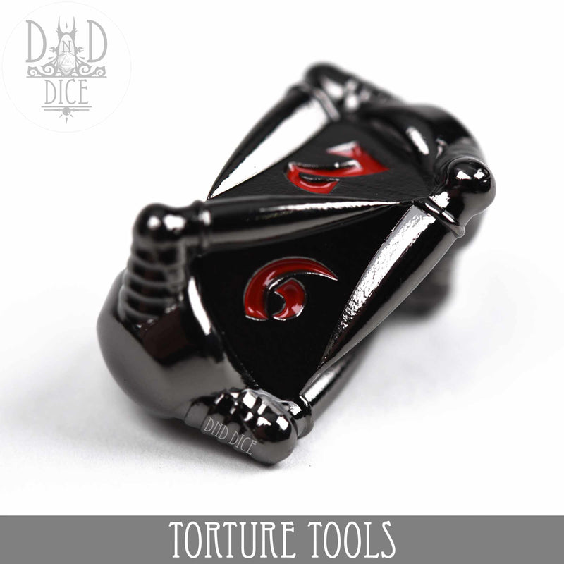 Torture Tools Red - Metal Dice Set