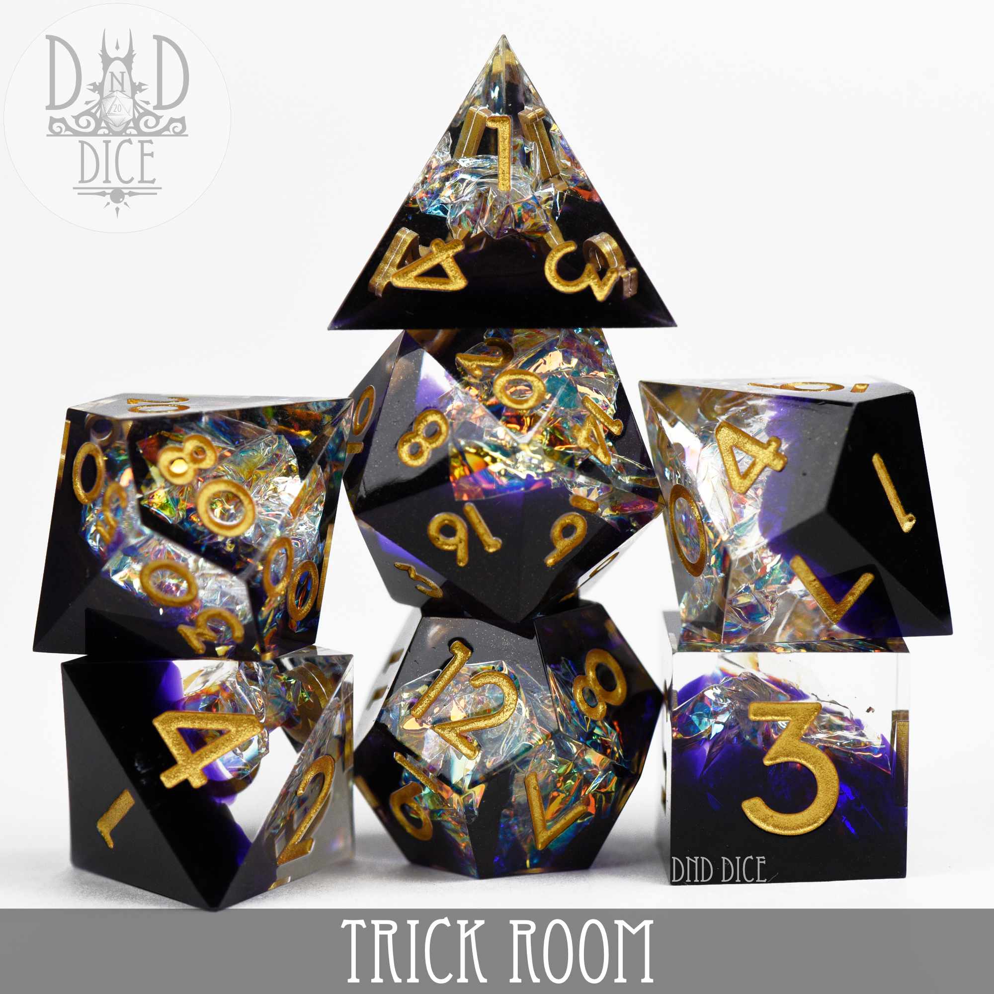 Trick Room Handmade Dice Set