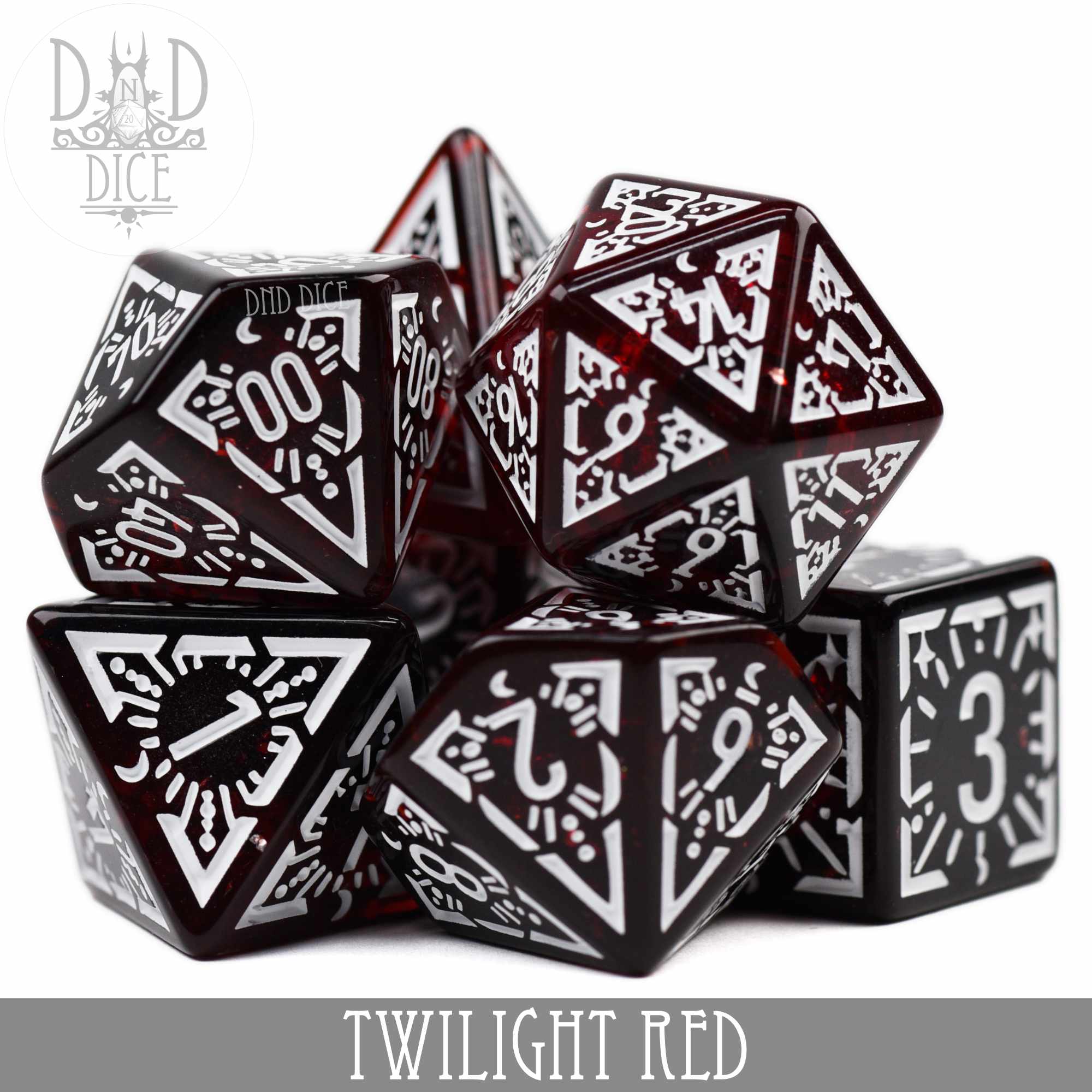 Twilight Red Dice Set