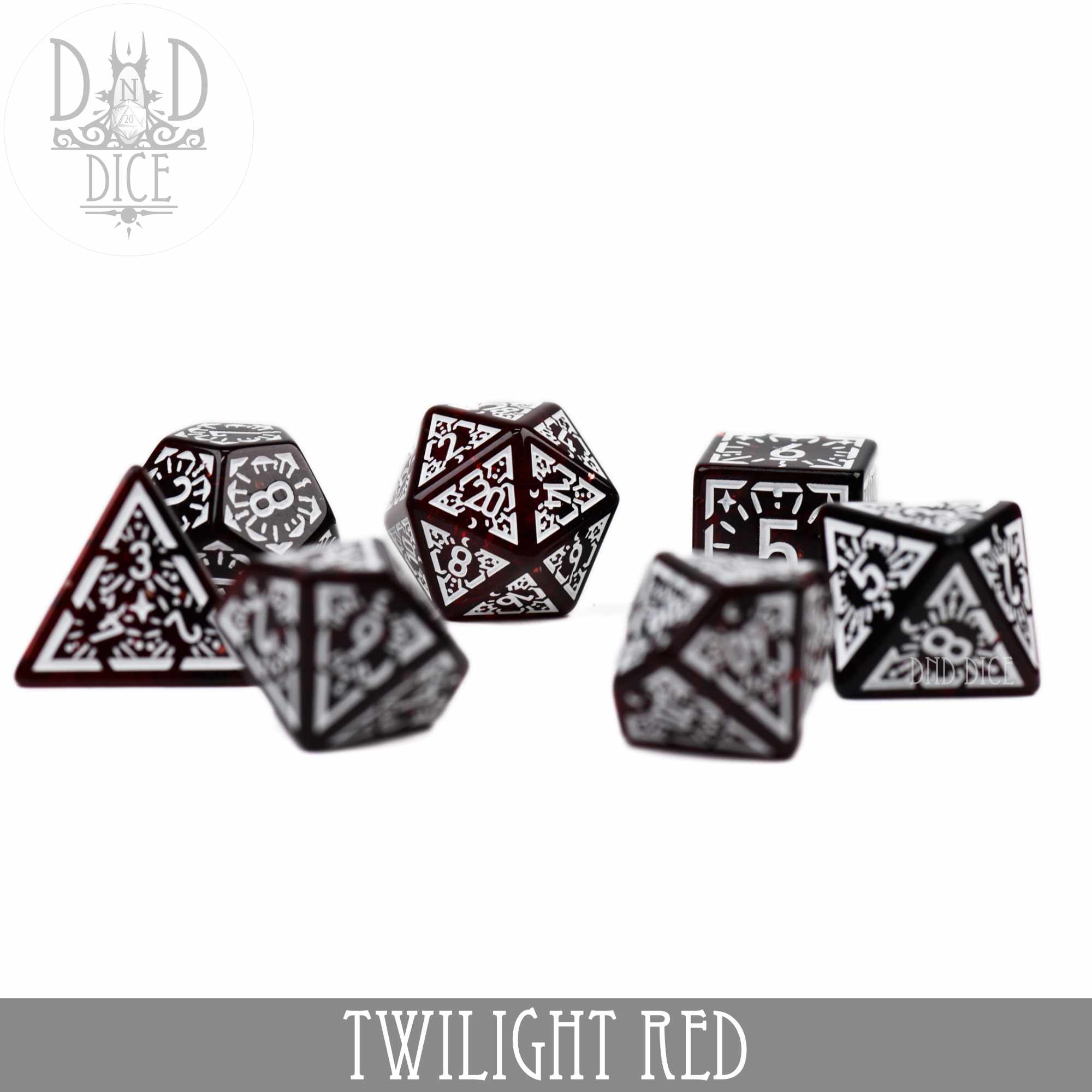 Twilight Red Dice Set