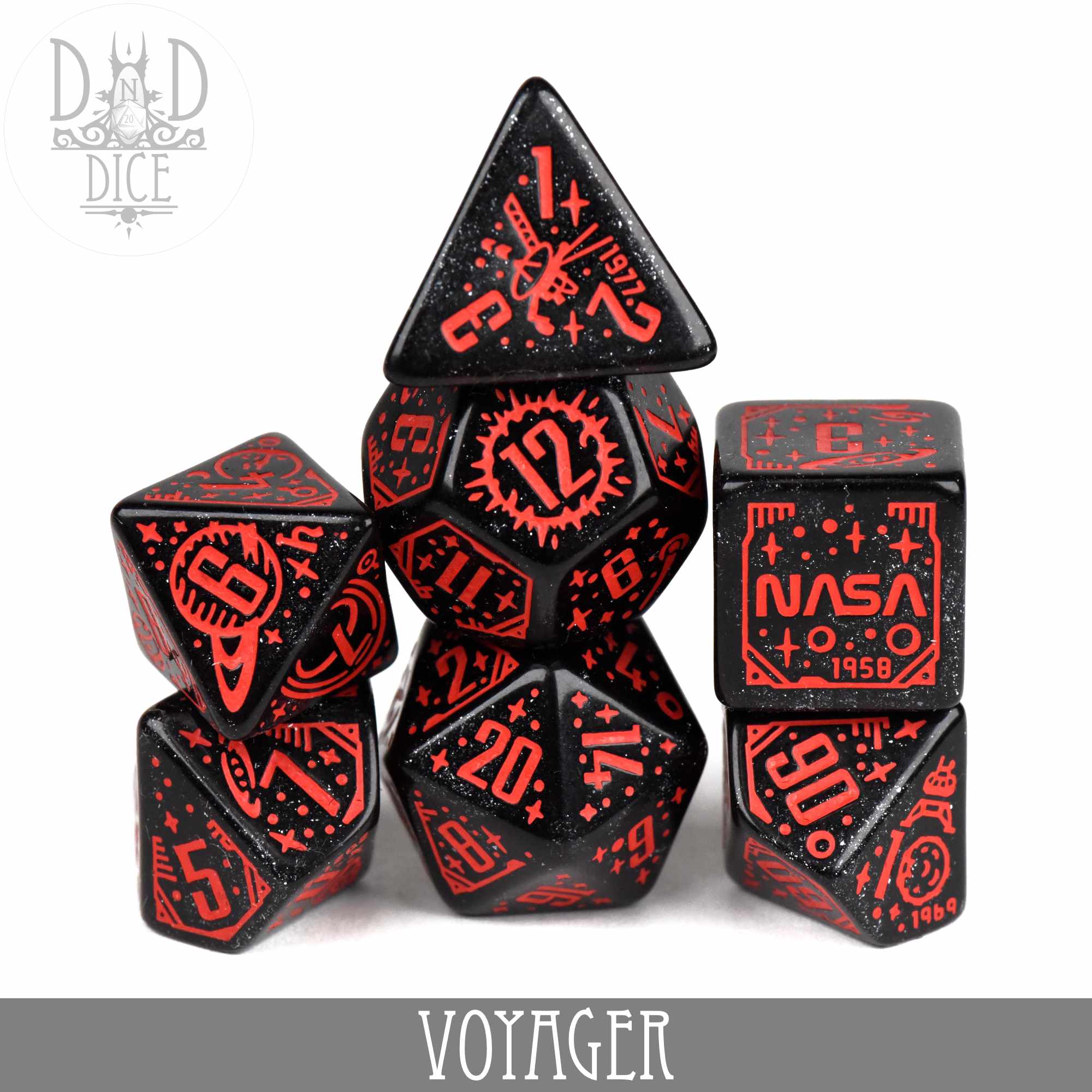 Space Dice Set: Voyager