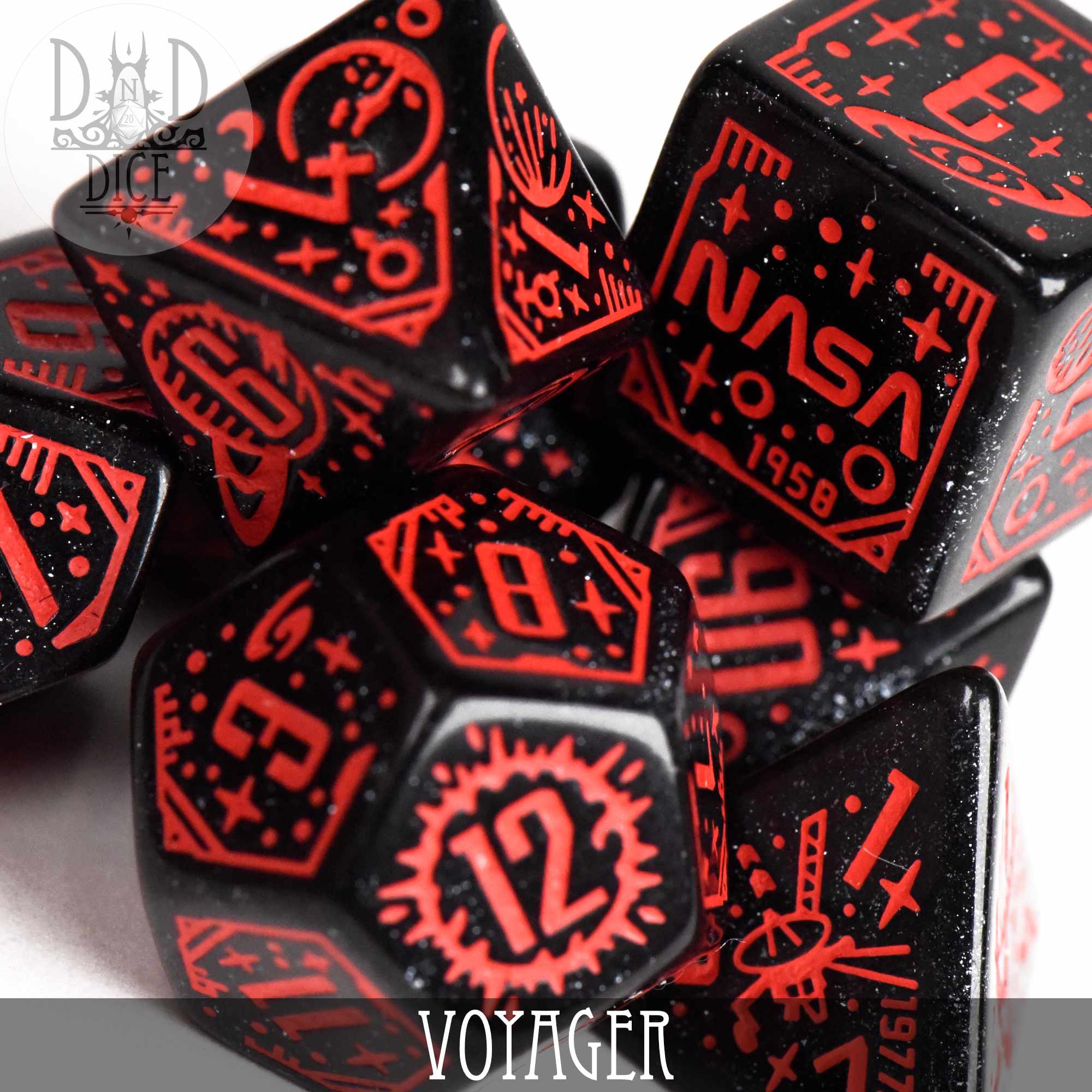 Space Dice Set: Voyager