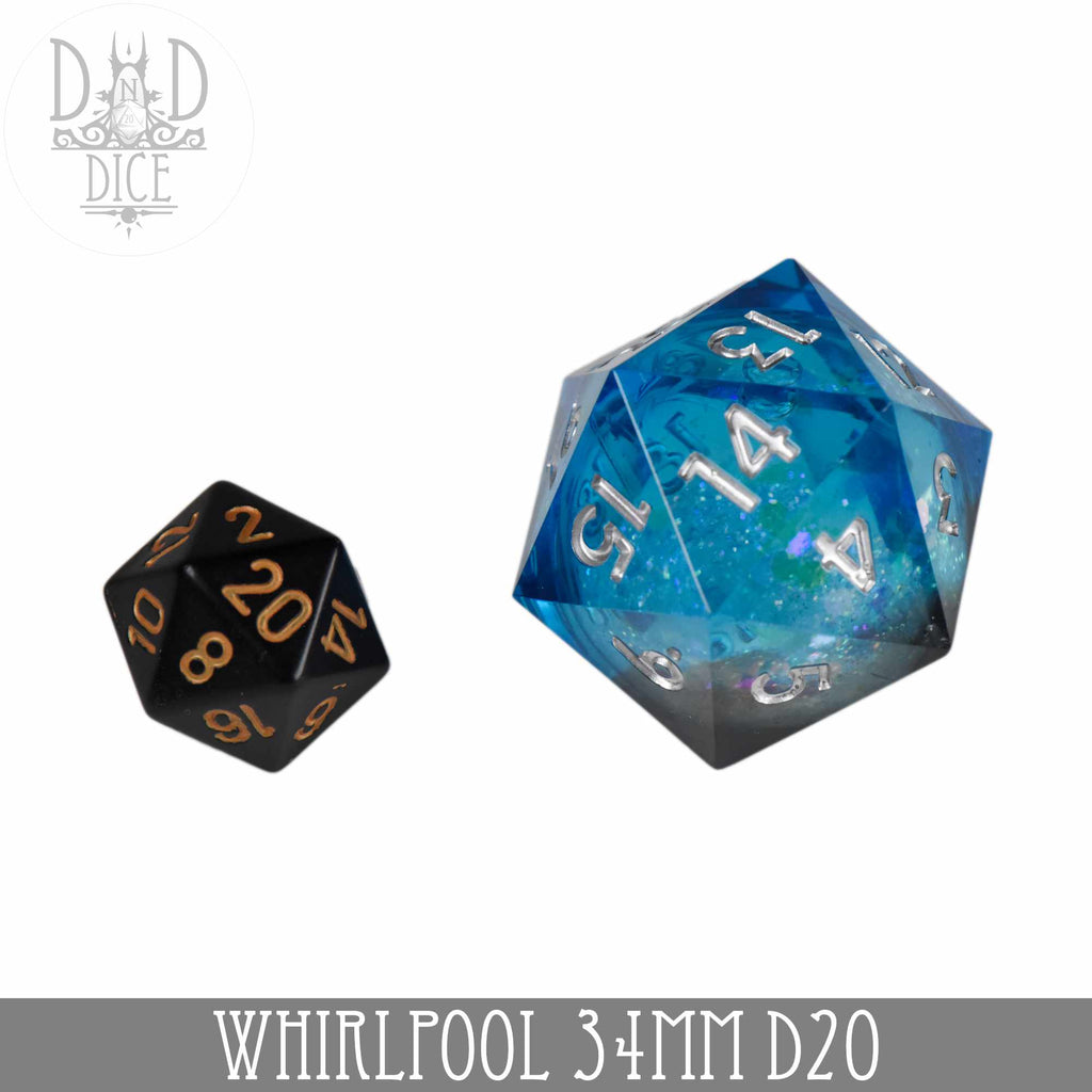 34mm D20 - Whirlpool (Liquid Core Countdown)