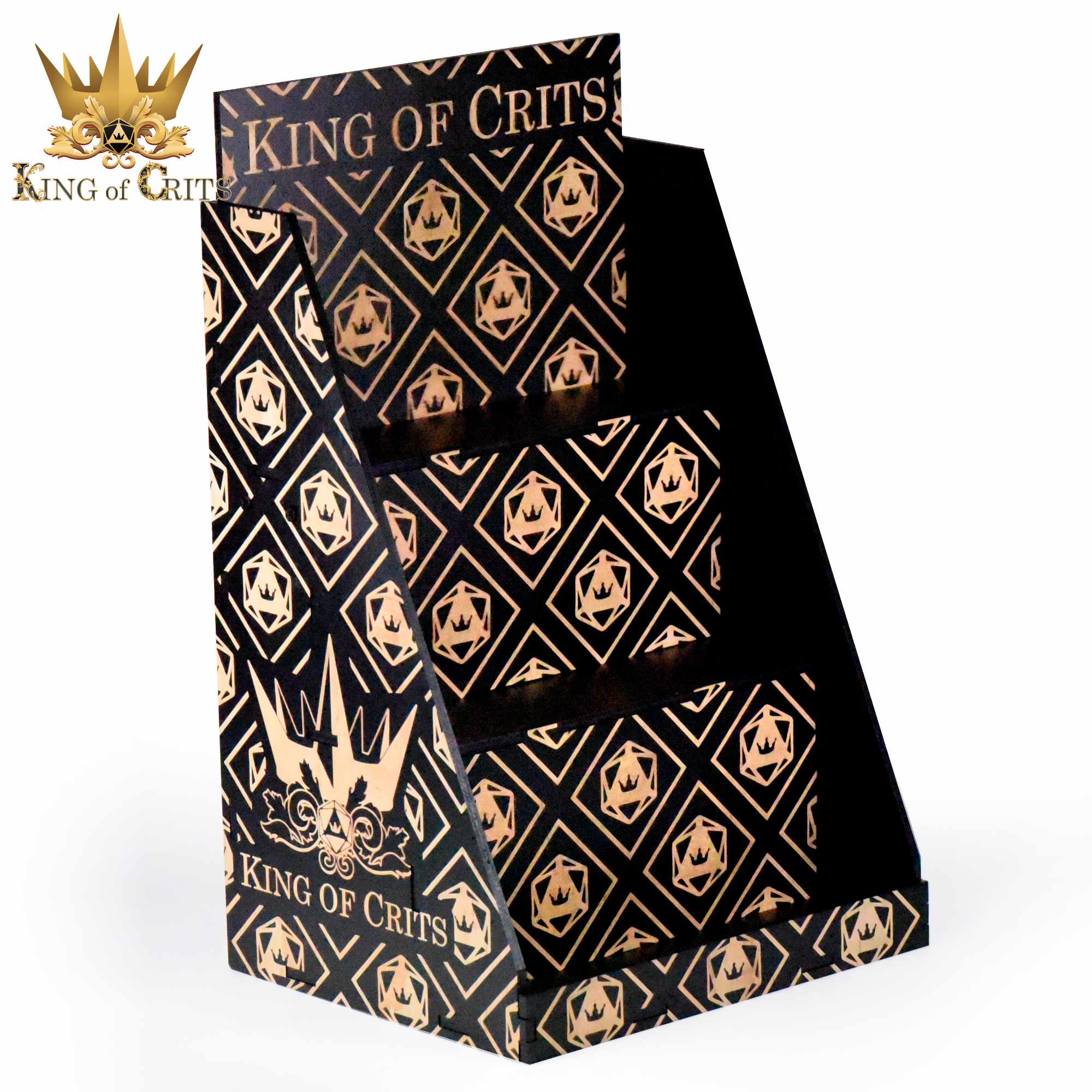 King of Crits Display Riser (Wood)