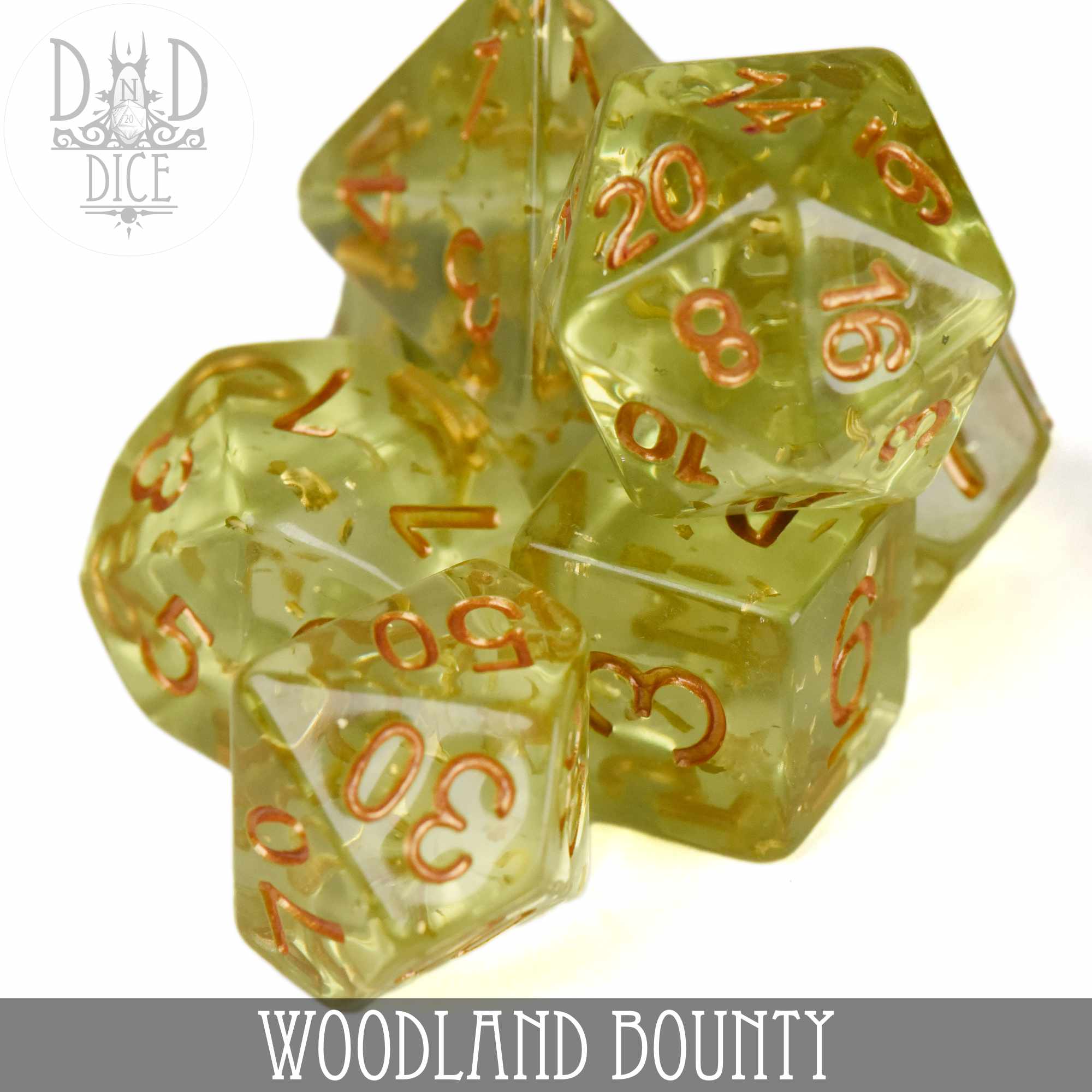 Woodland Bounty Dice Set