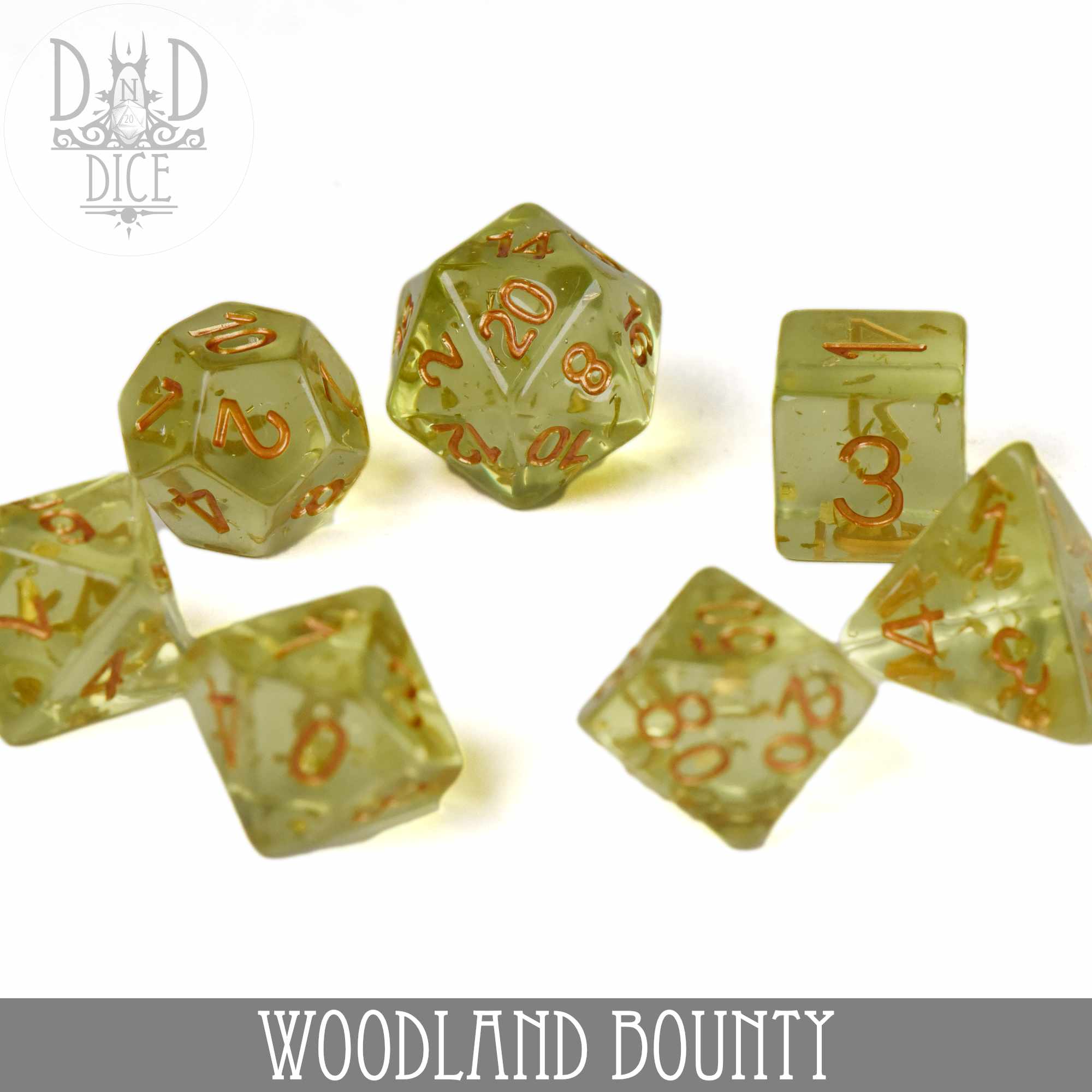 Woodland Bounty Dice Set