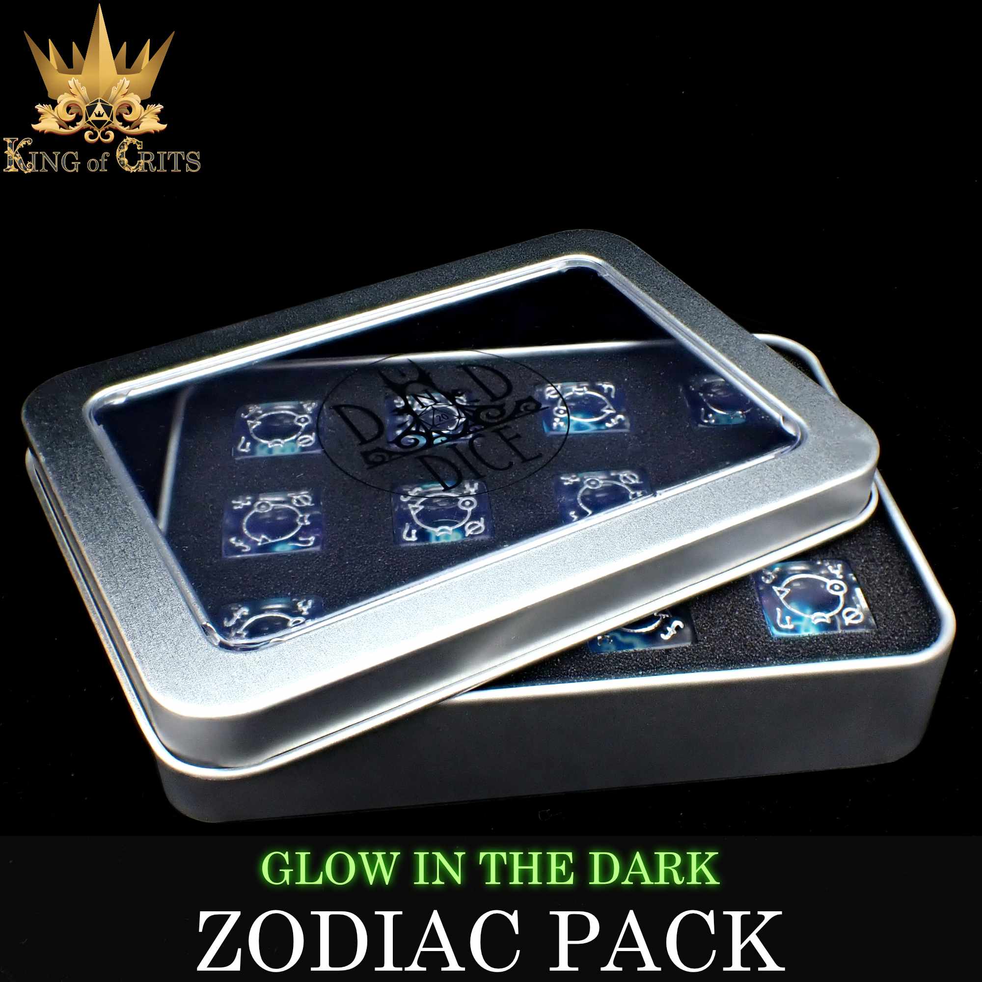 Zodiac Pack 12D6 Dice Set (Gift Box)