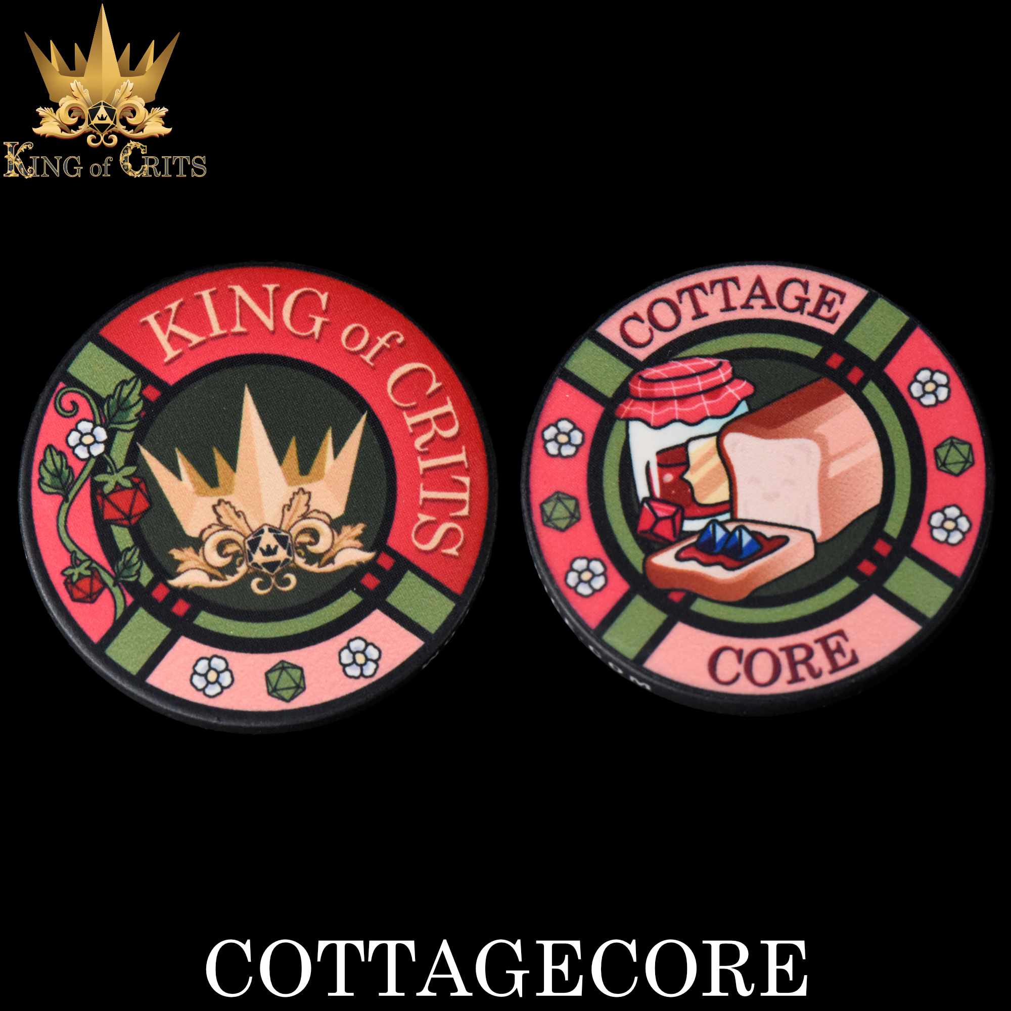 Cottagecore 11 Dice Set