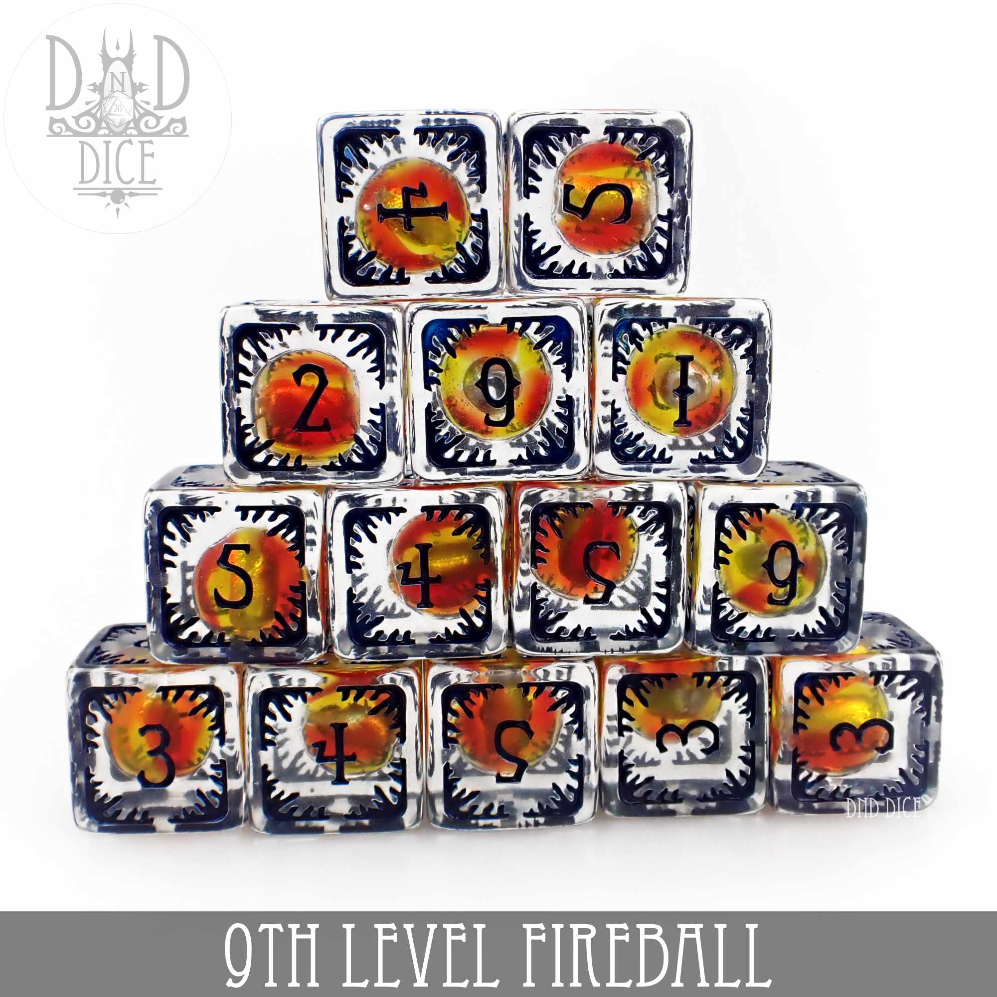 9th Level Fireball 14 Dice Set