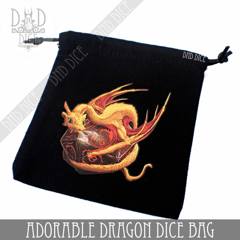 Adorable Dragon Dice Bag